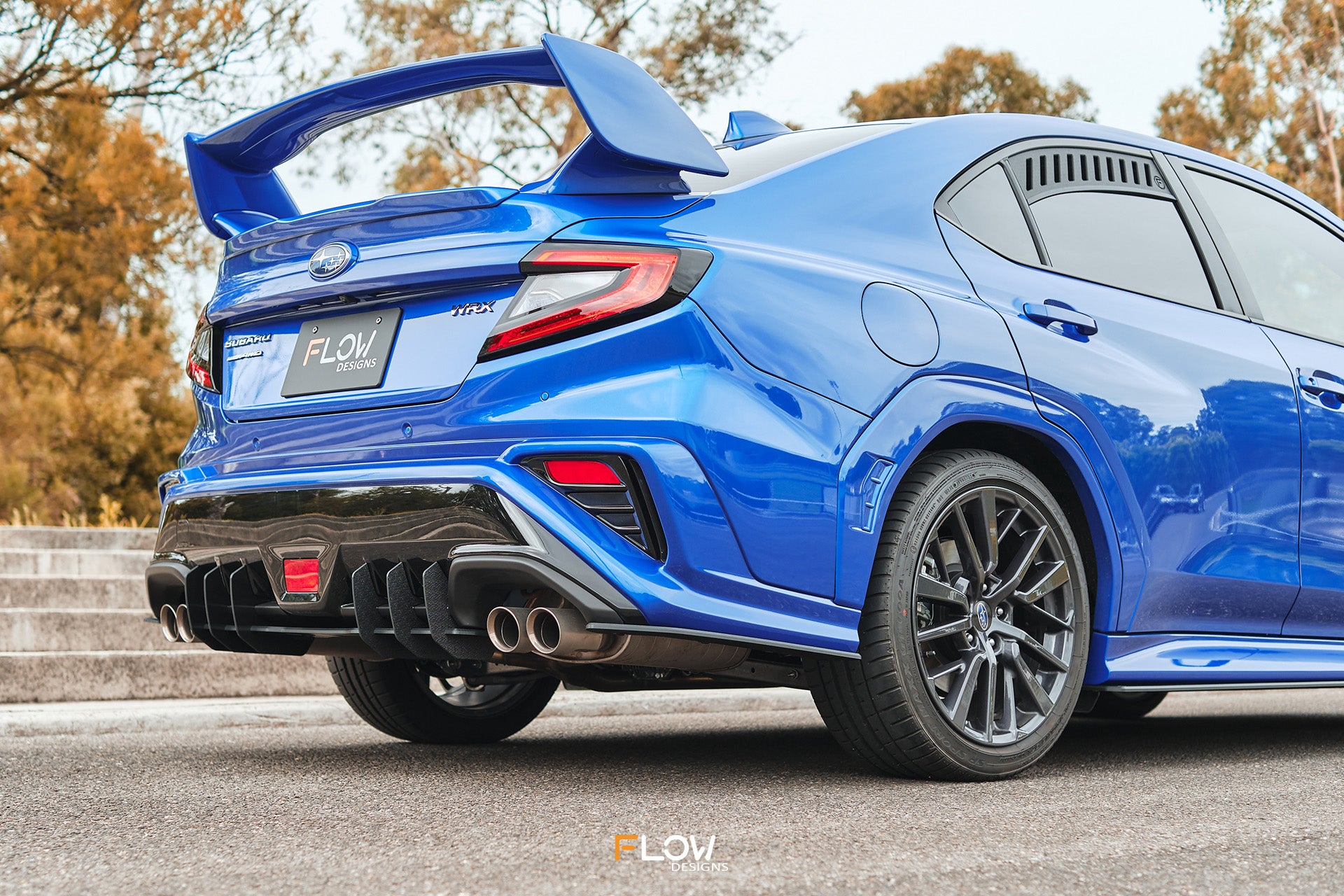 VB WRX Flow-Lock Rear Diffuser (GLOSS)