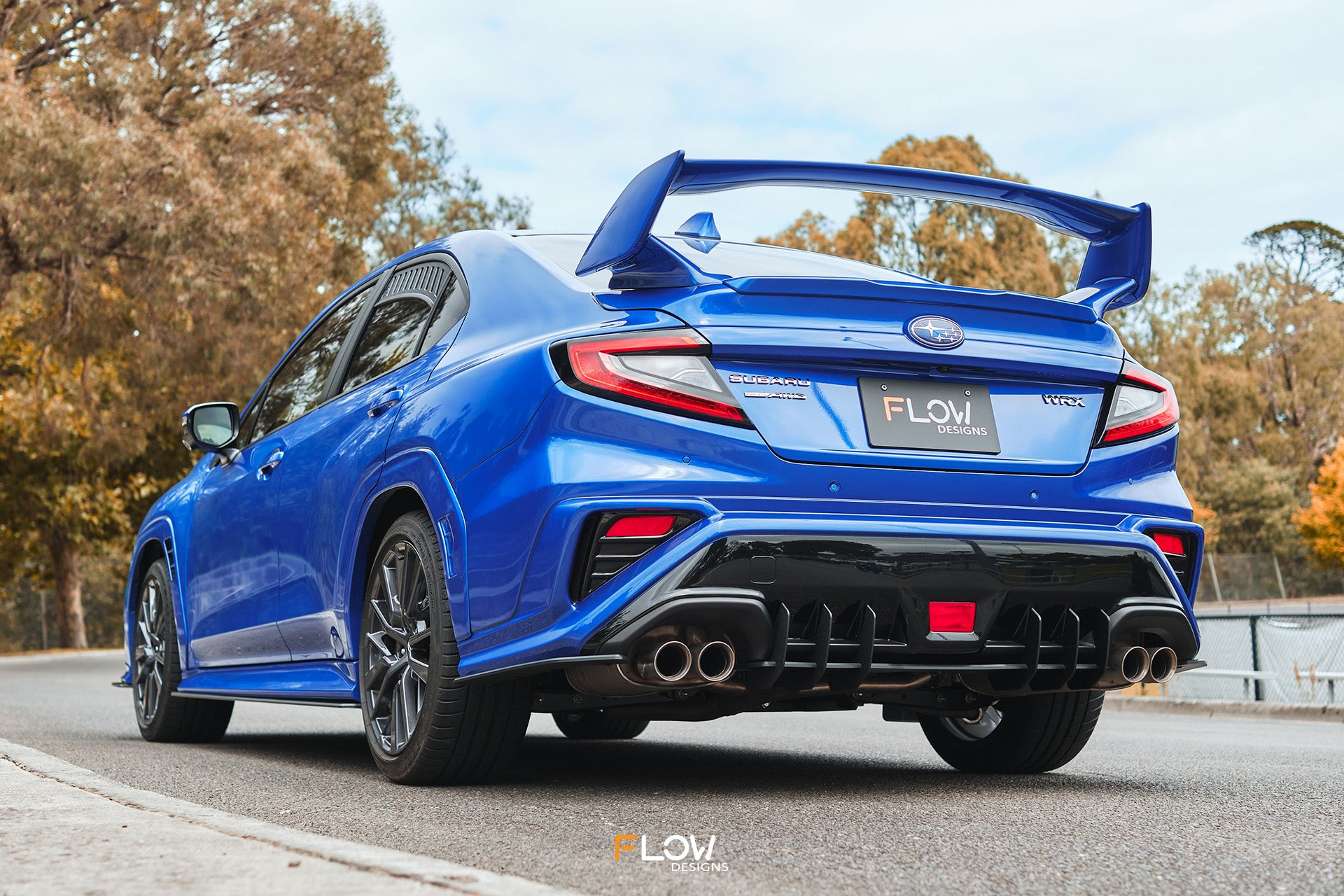 VB WRX Flow-Lock Rear Diffuser (GLOSS)