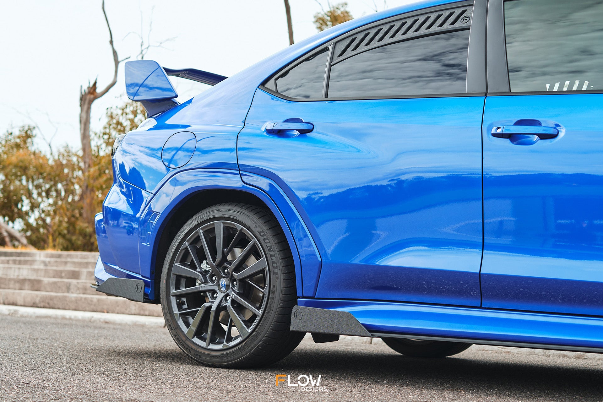 VB WRX Side Skirt Splitters (GLOSS: Pair)