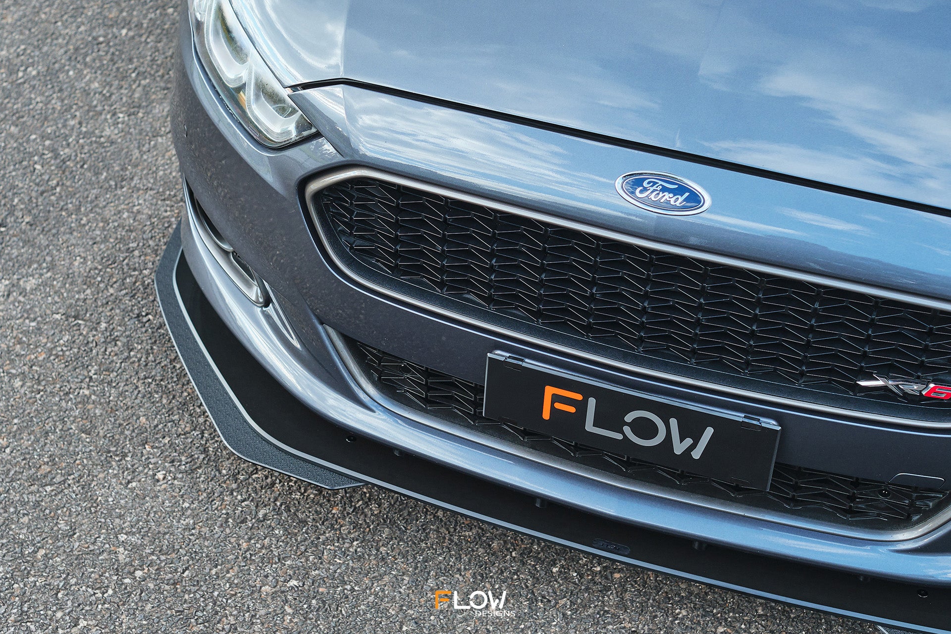 Falcon FGX Front Lip Splitter Extensions (Pair)