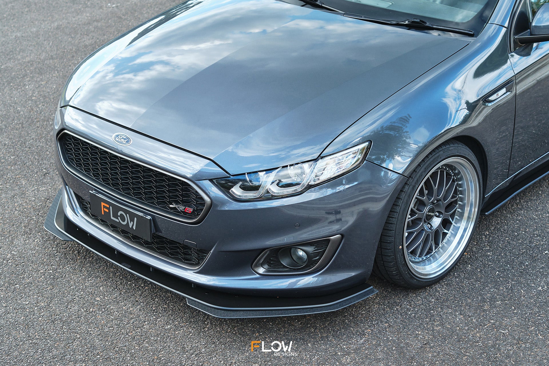 Falcon FGX Front Lip Splitter Extensions (Pair)