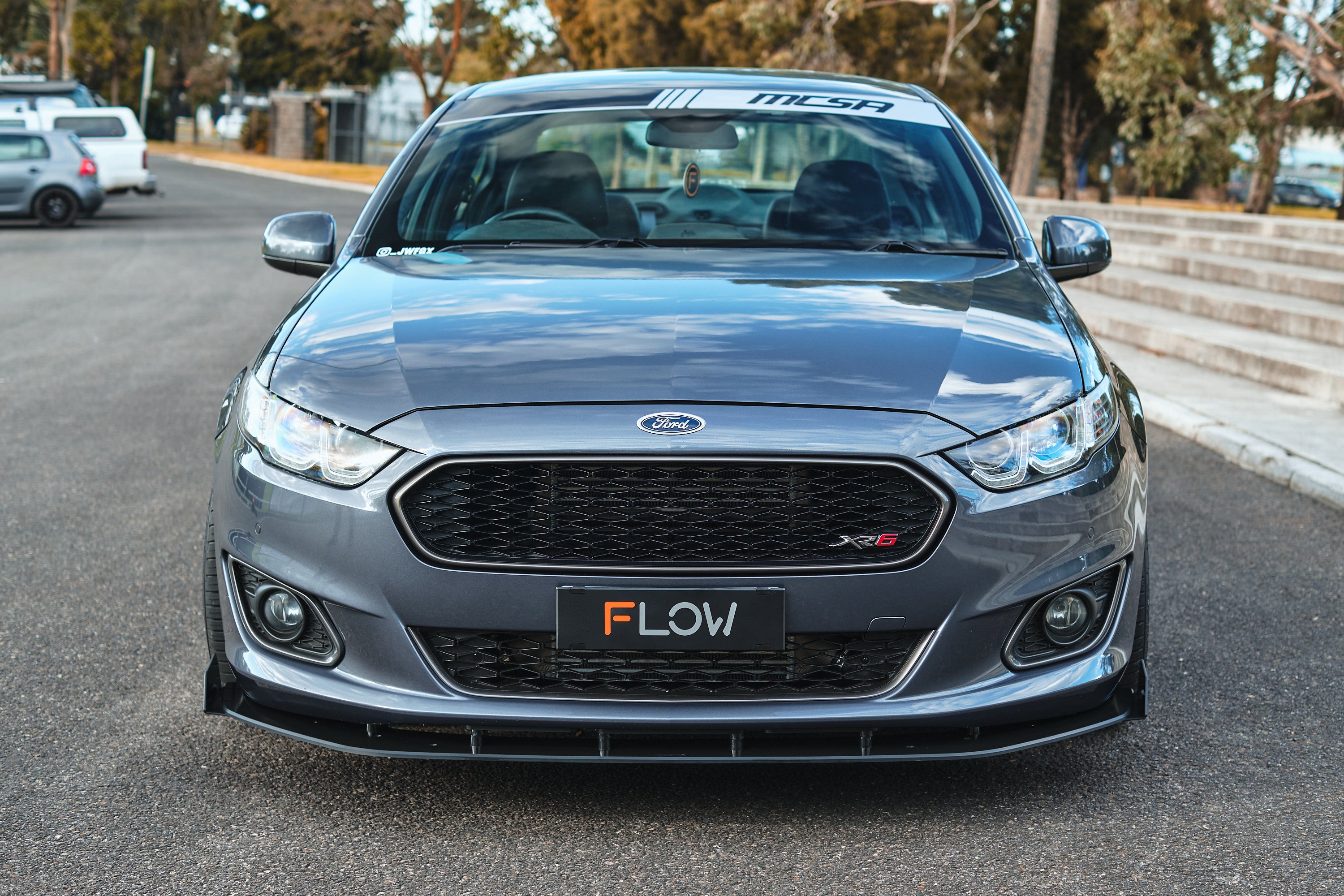 Falcon FGX Front Lip Splitter (TEXTURED)