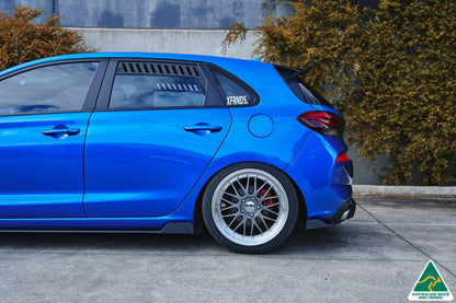 i30 SR Hatch (2017-2018) Side Skirt Splitter Winglets (Pair)