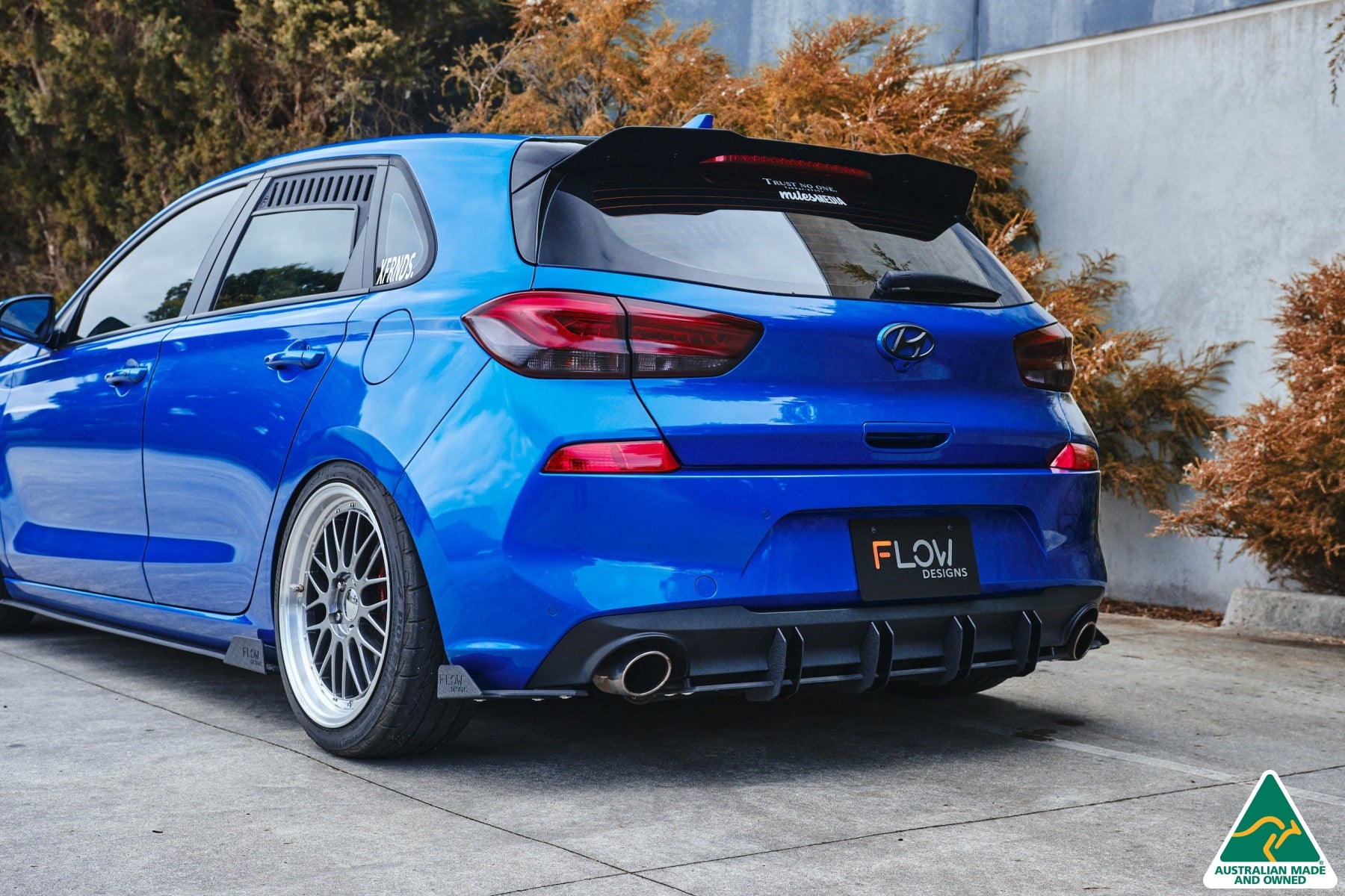 i30 SR Hatch (2017-2018) Flow-Lock Rear Diffuser