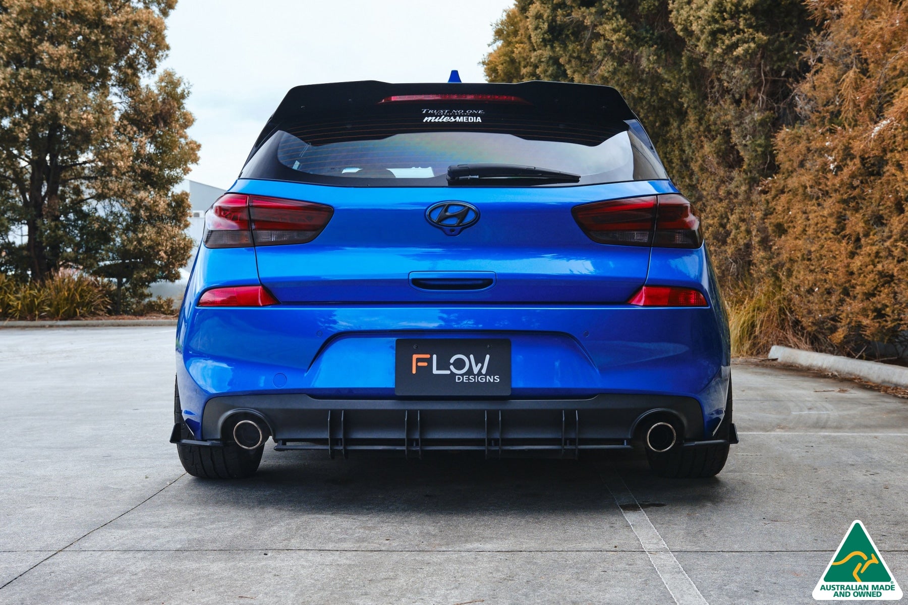 i30 SR Hatch (2017-2018) Flow-Lock Rear Diffuser