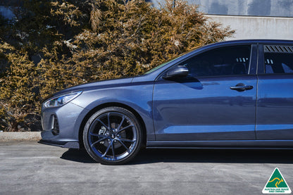 i30 Hatch PD1, PD2 2018-2020 Front Lip Splitter & Mounting Brace
