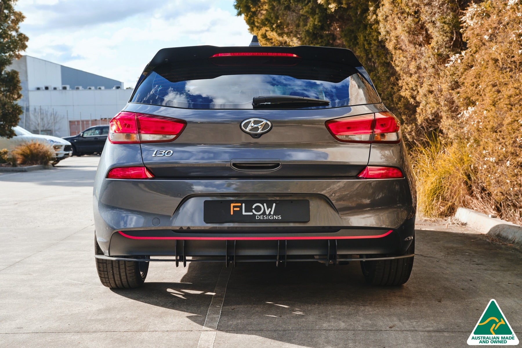 i30 Hatch PD1, PD2 2018-2020 Flow-Lock Rear Diffuser