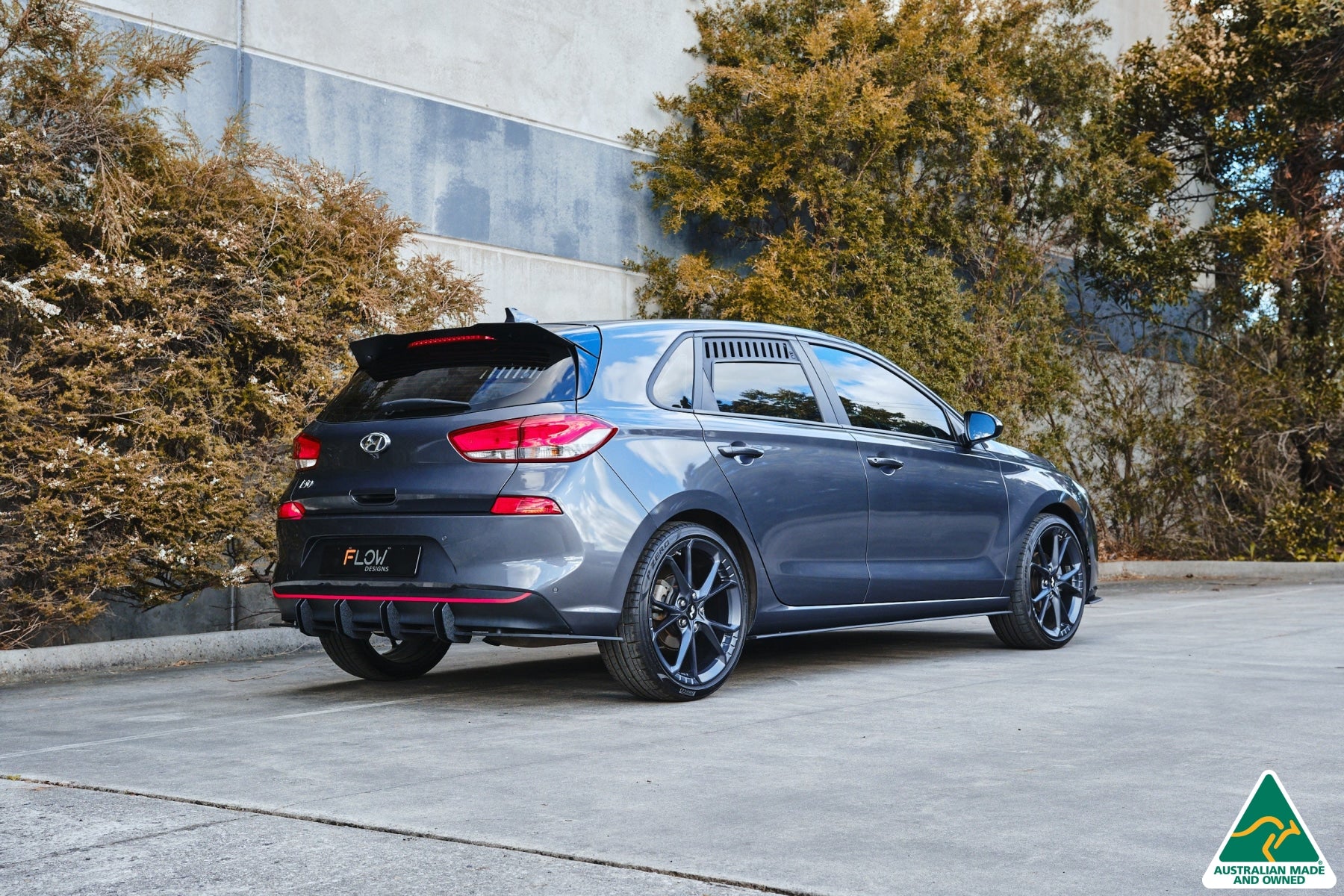 i30 Hatch PD1, PD2 2018-2020 Flow-Lock Rear Diffuser