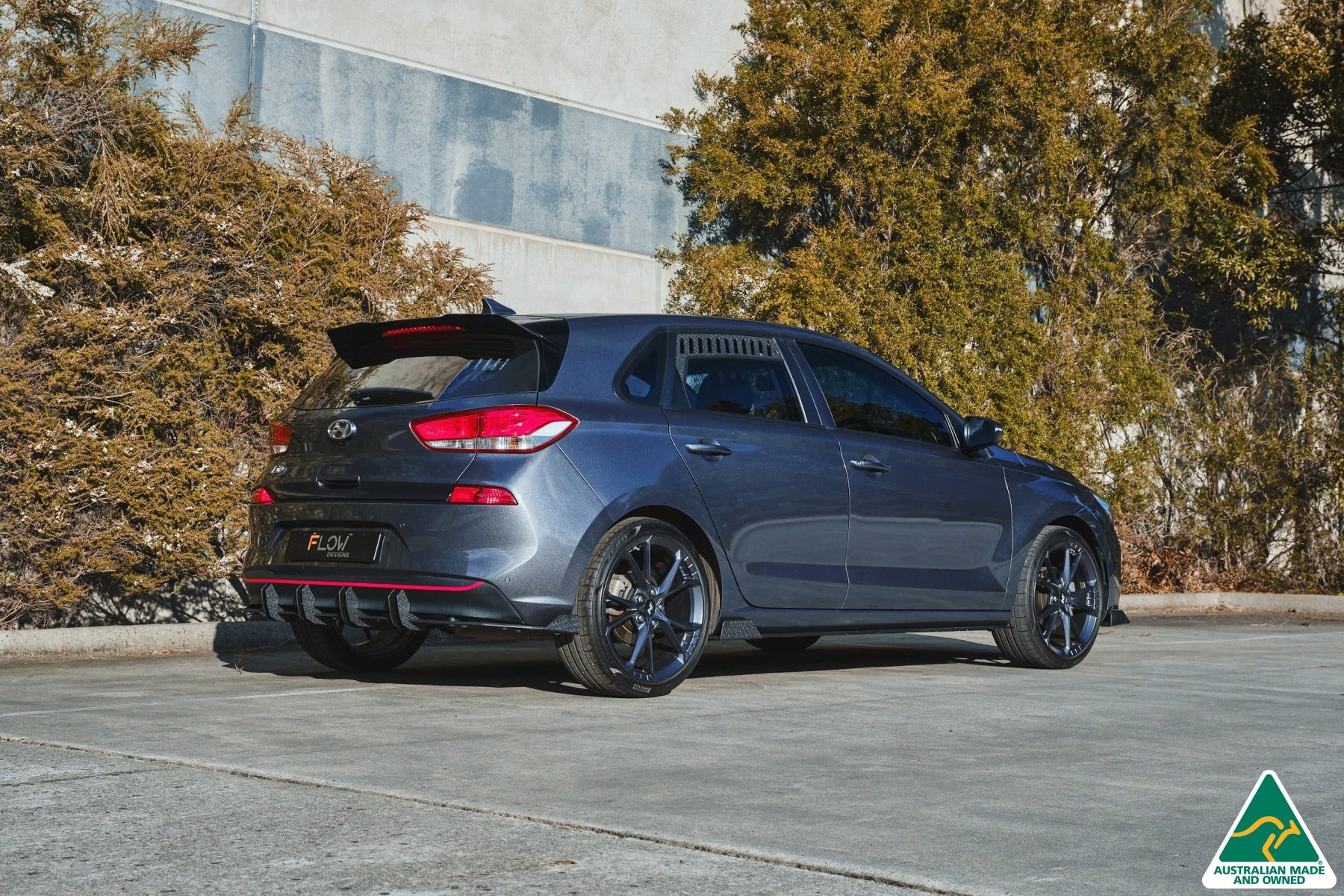 i30 Hatch PD1, PD2 2018-2020 Flow-Lock Rear Diffuser