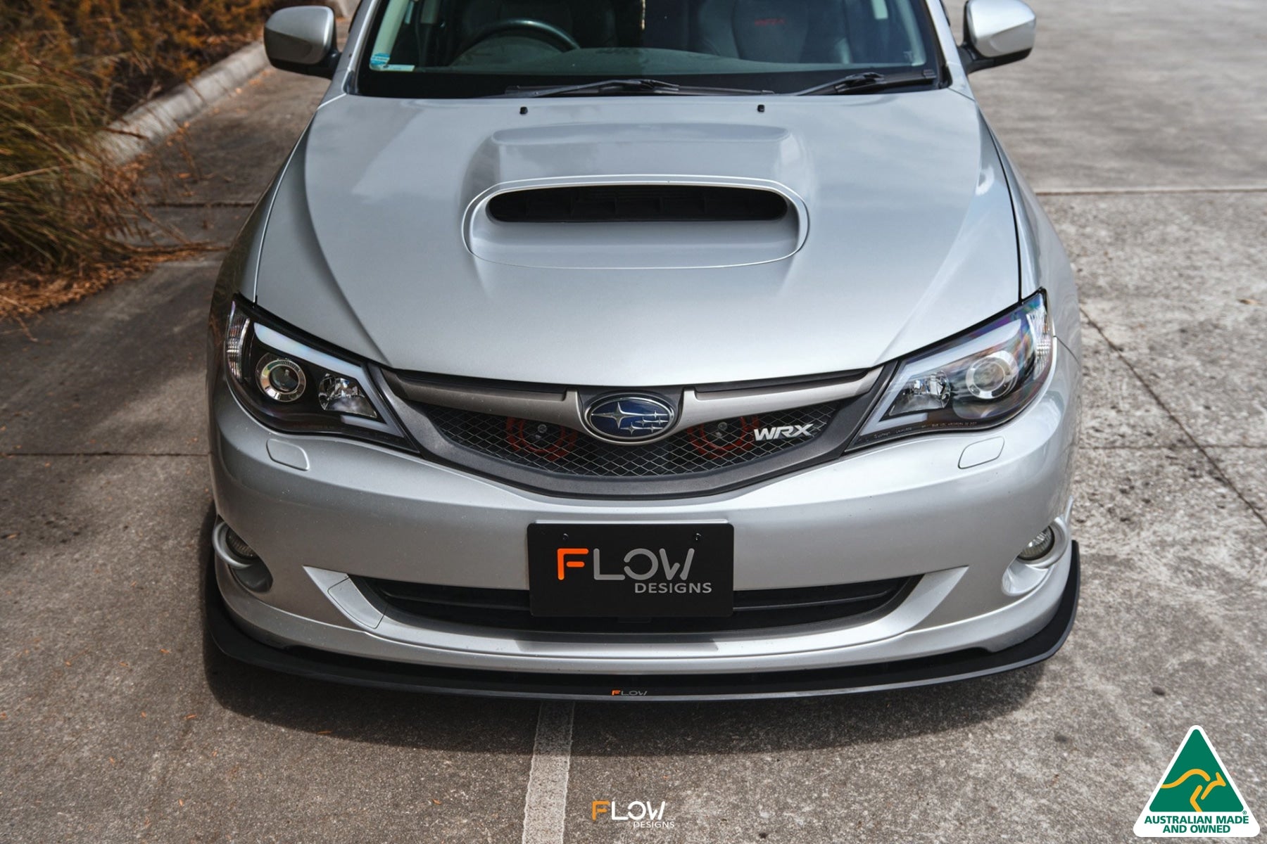 Impreza WRX/RS G3 Sedan PFL Front Lip Splitter & Mounting Brace