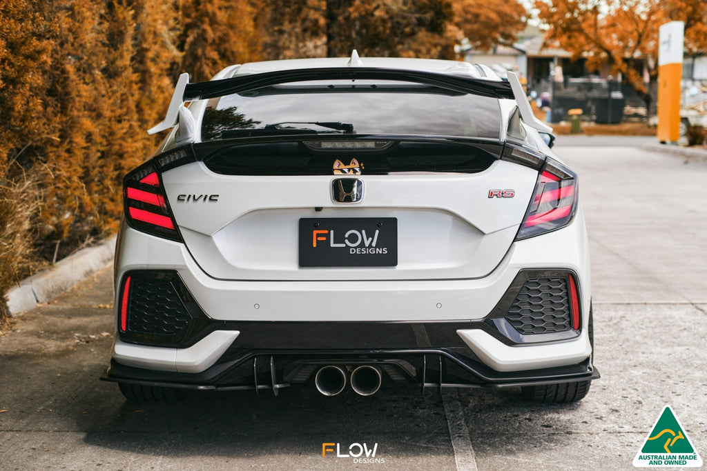 Buy Honda FK4/FK7 Civic RS Hatch PFL Flow-Lock Rear Diffuser Online ...