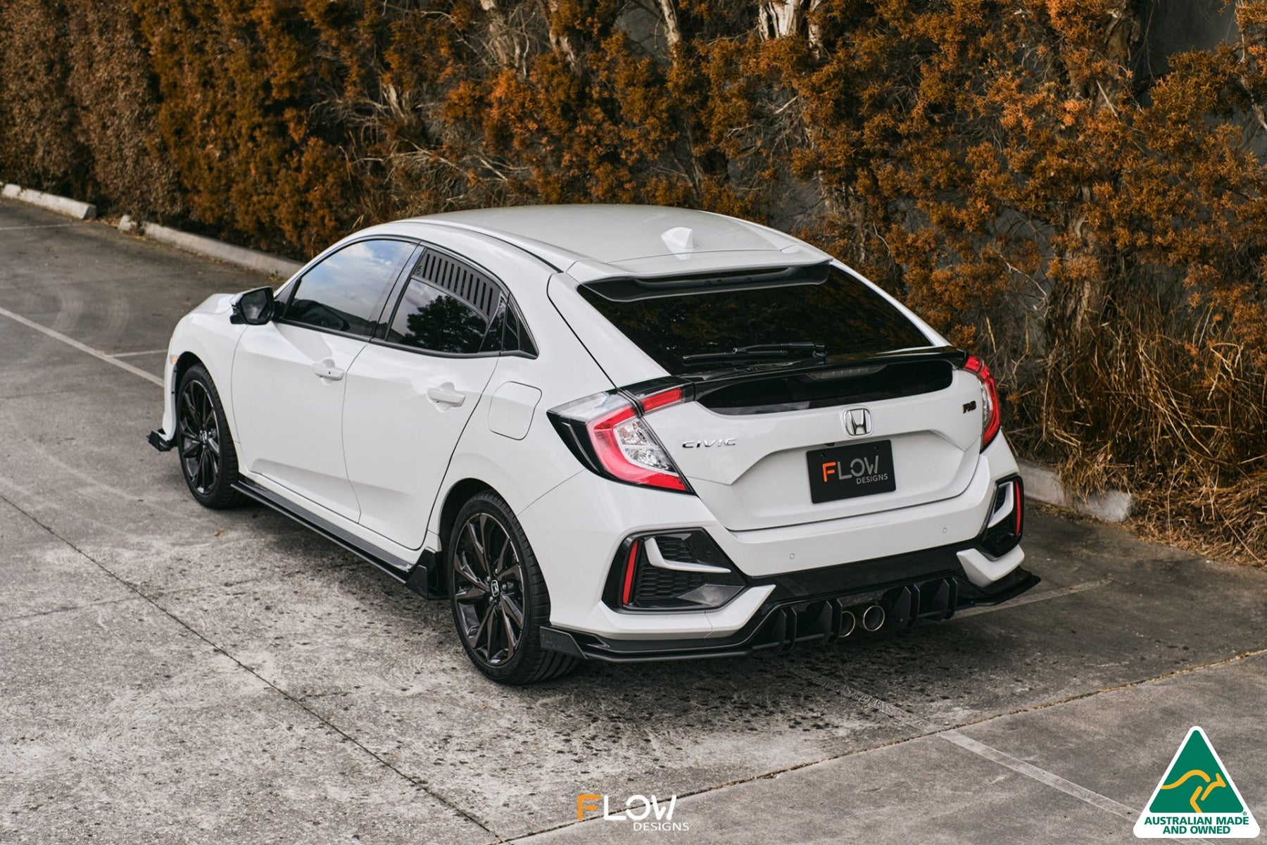 FK4/FK7 Civic RS Hatch FL Rear Spats (Pair)