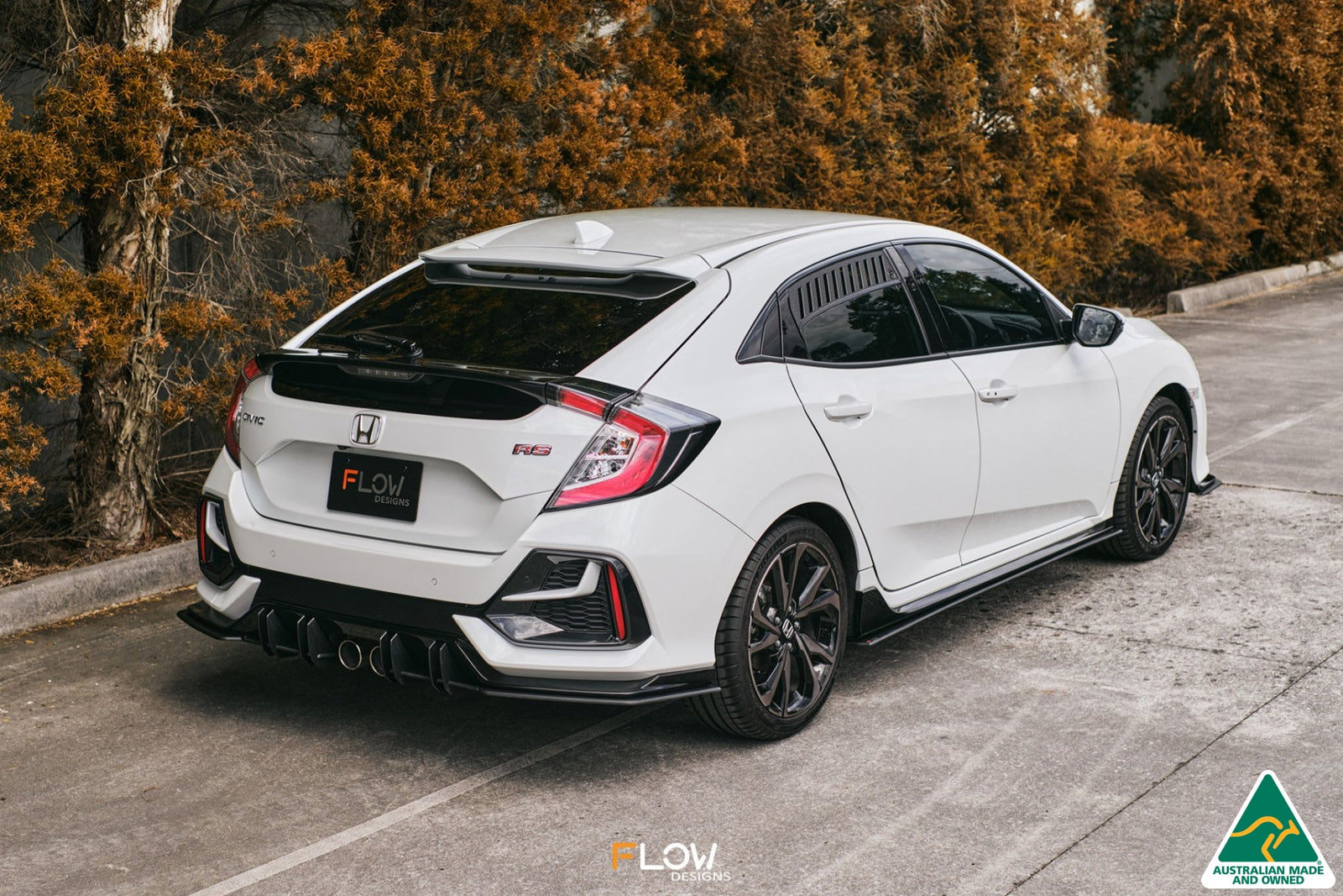 Buy Honda FK4/FK7 Civic RS Hatch FL Flow-Lock Rear Diffuser Online ...