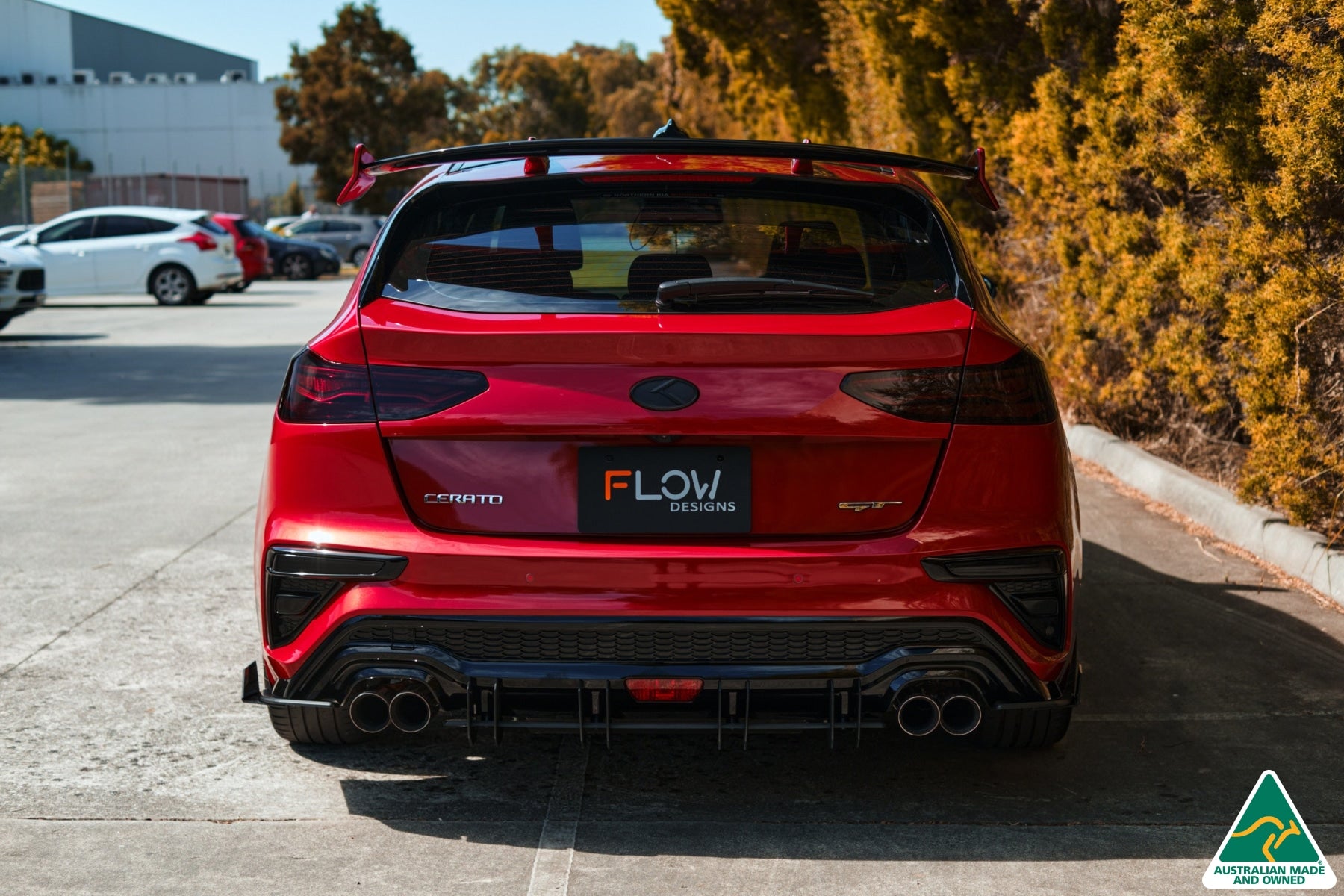 Cerato GT Hatch PFL Flow-Lock Rear Diffuser