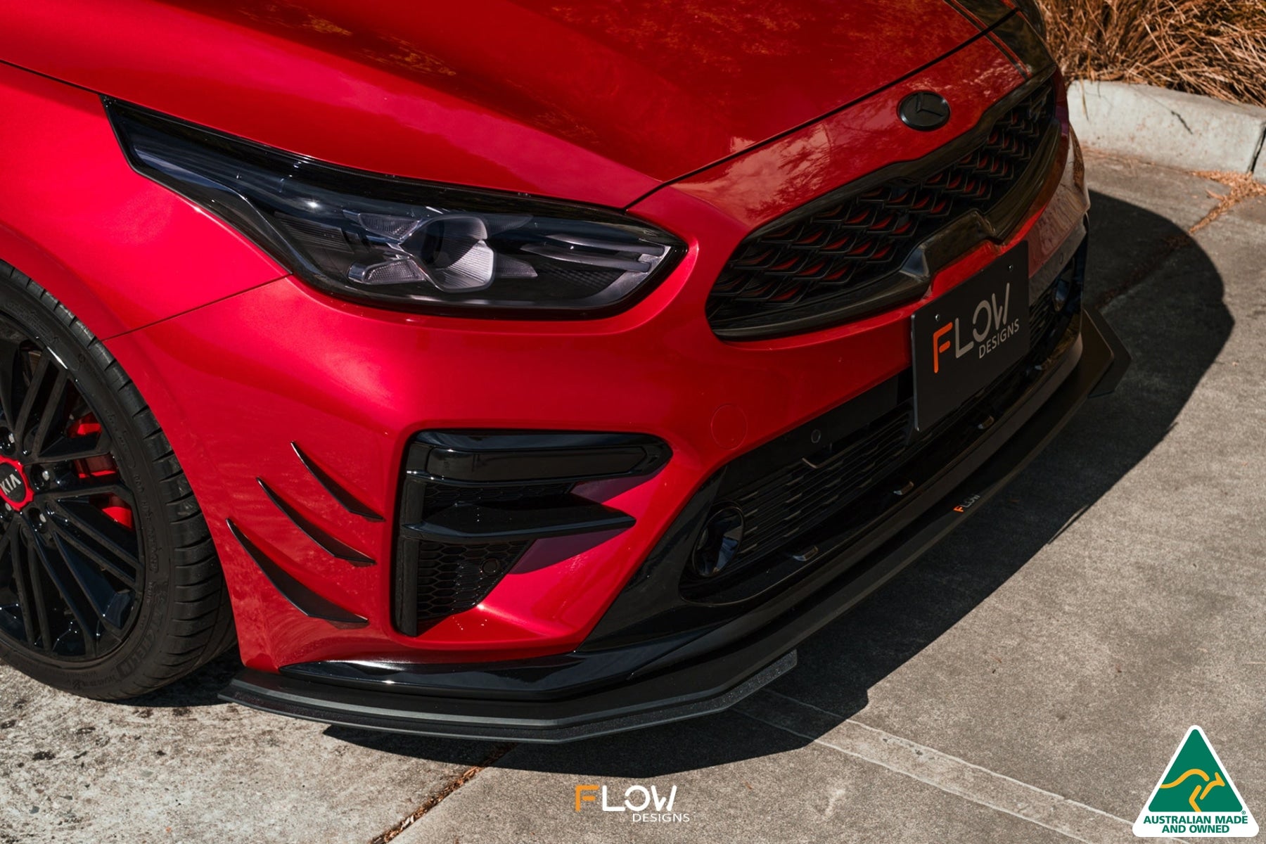 Cerato GT PFL Front Lip Splitter Extensions (Pair)