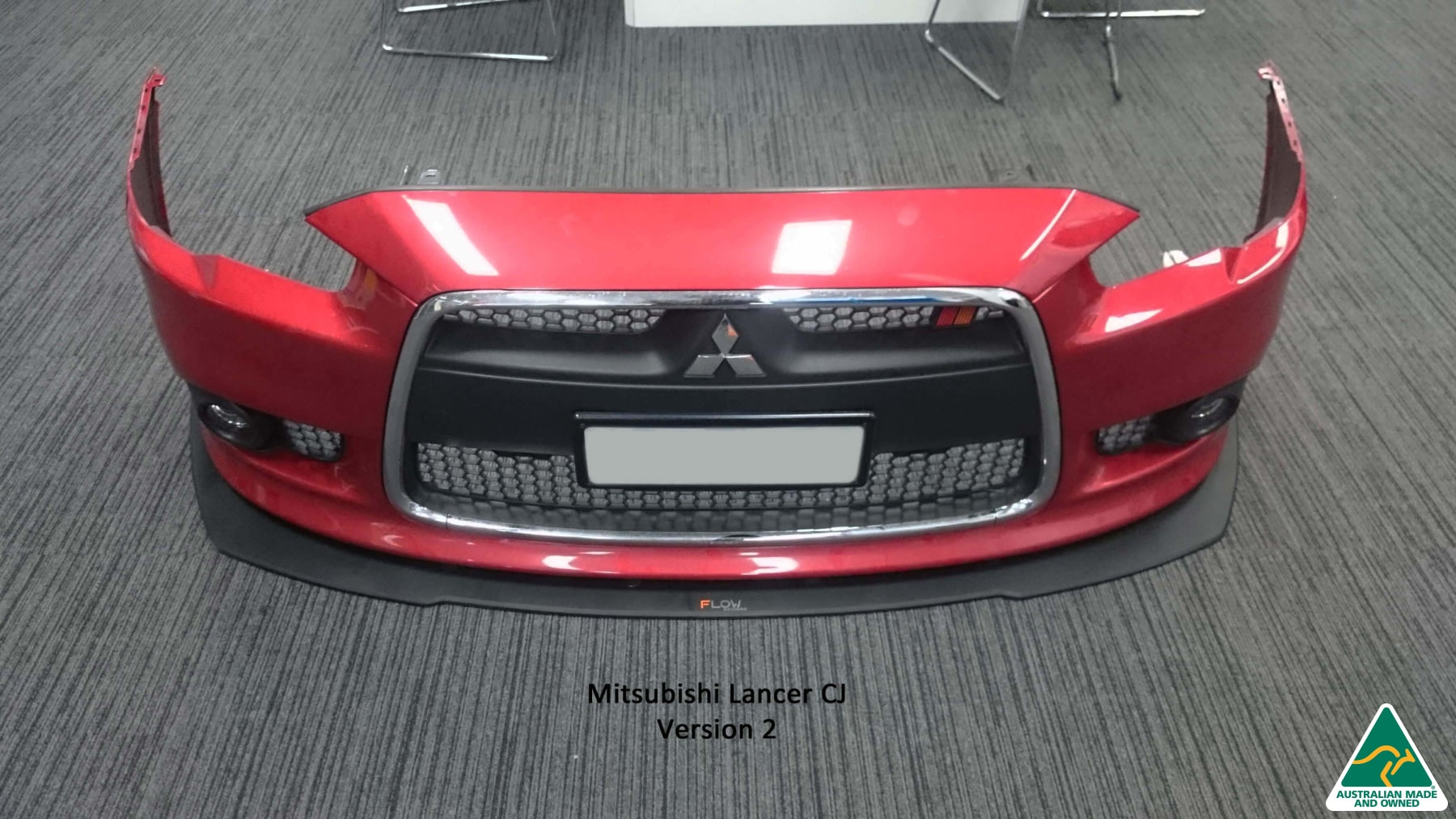 Mitsubishi Lancer Ralliart Front Splitter | Flow Designs Australia