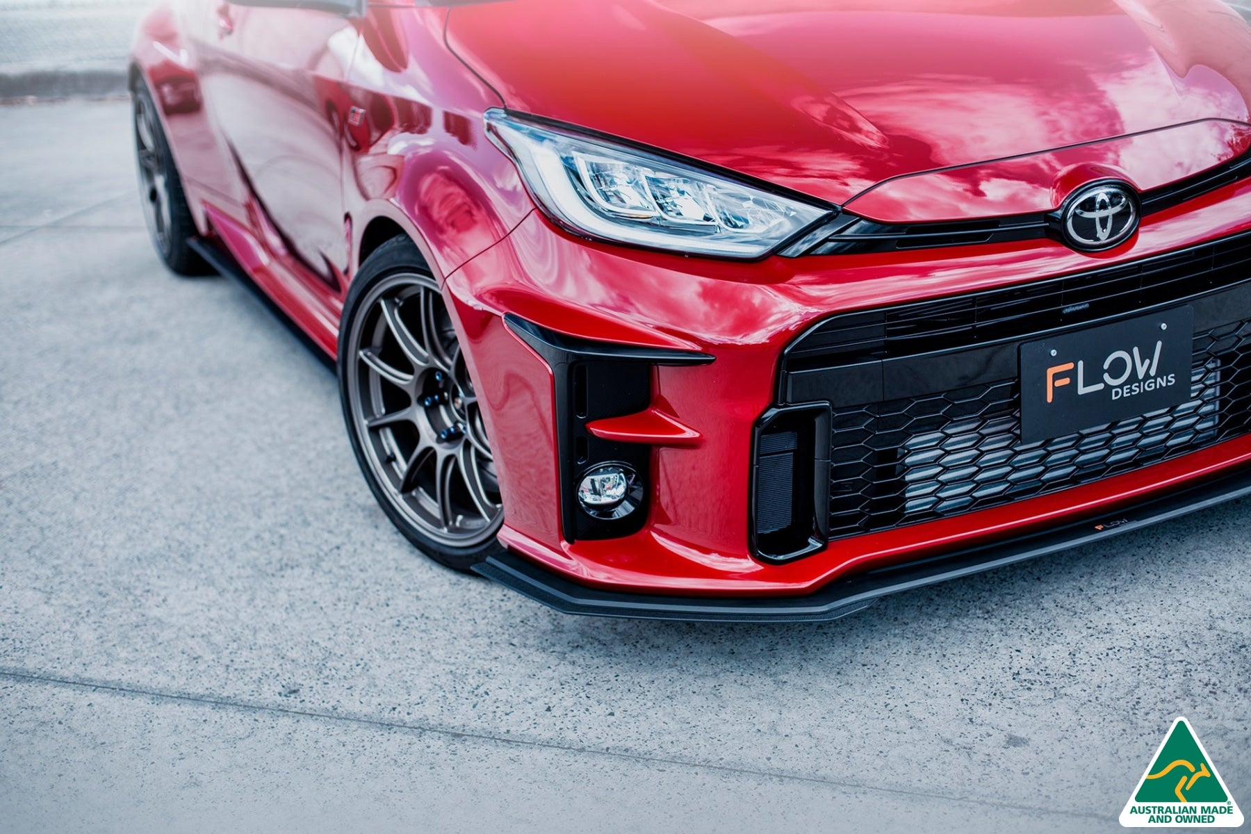 Yaris GR Front Lip Splitter Extensions (Pair)