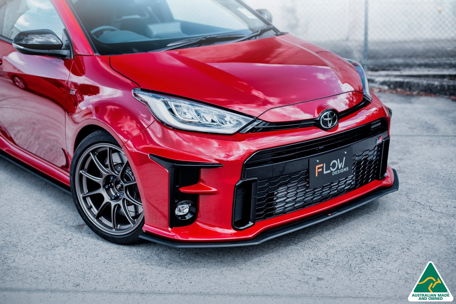 Yaris GR Front Lip Splitter & Bumper Reinforcement Plate