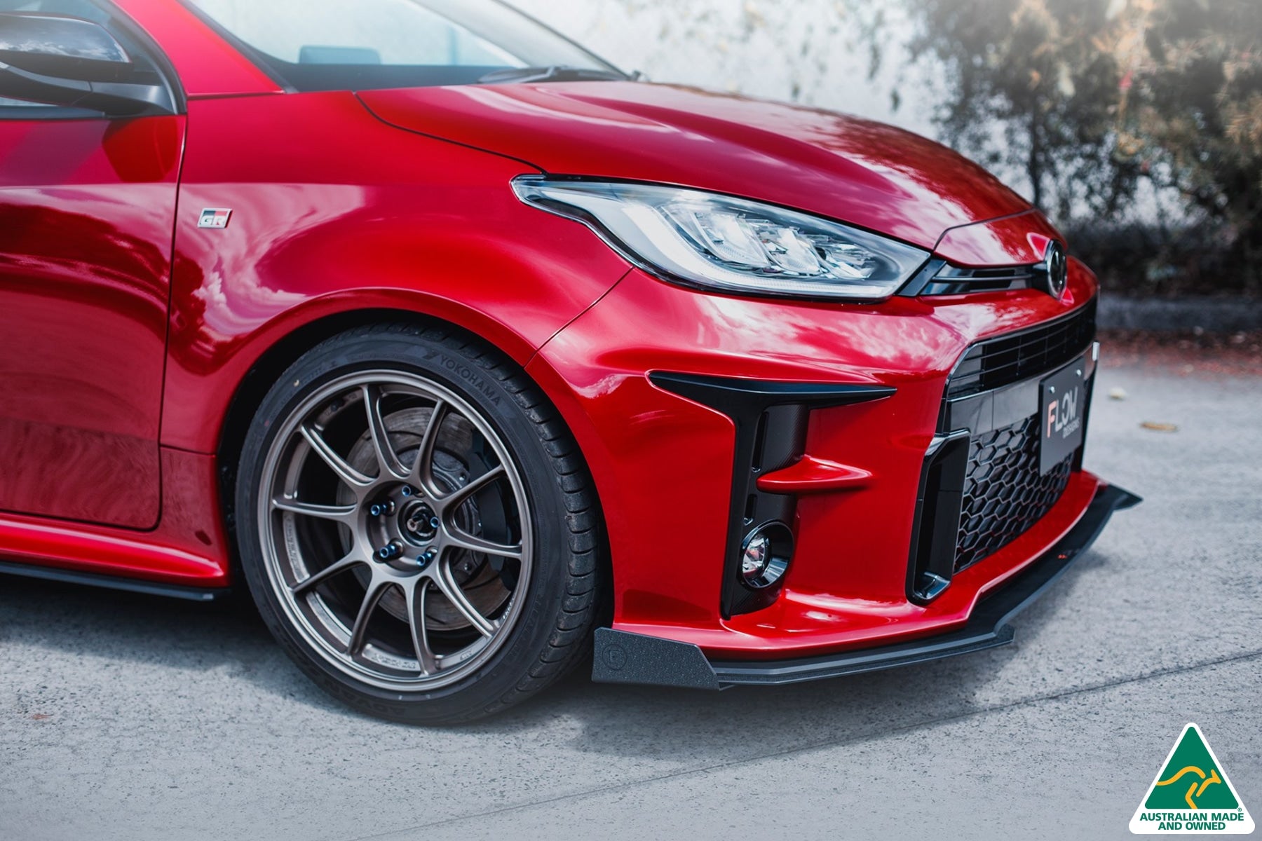 Yaris GR Front Lip Splitter & Bumper Reinforcement Plate