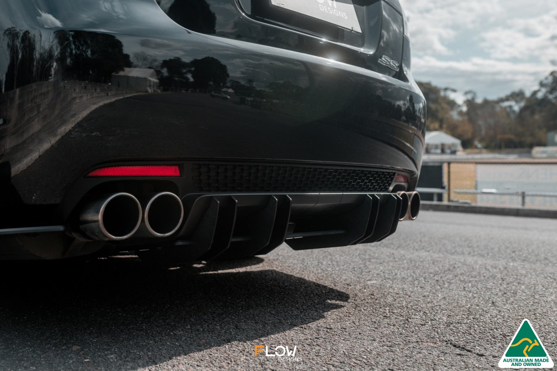 VE Commodore S1 Sedan Flow-Lock Rear Diffuser