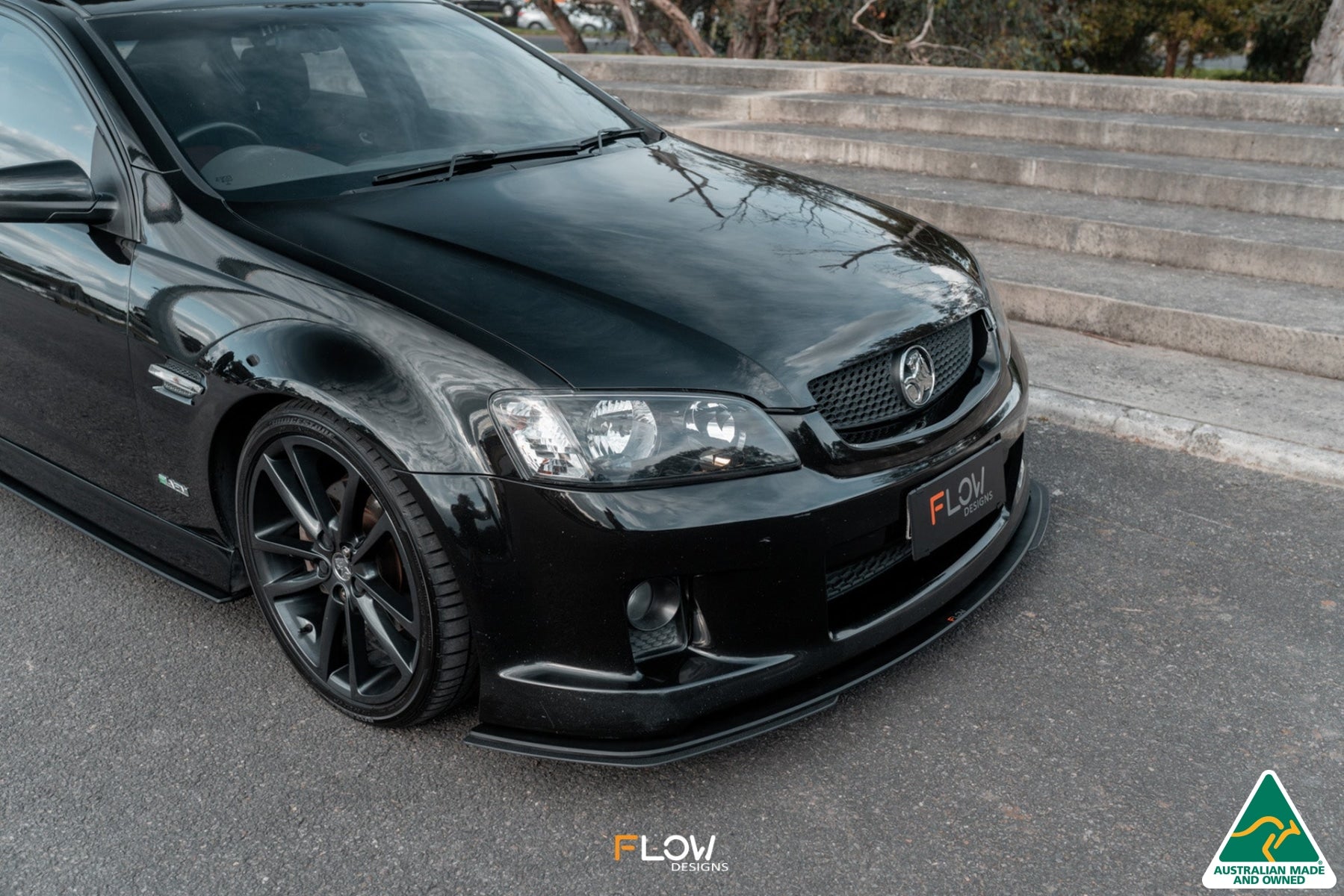 VE Commodore S1 Sedan Front Lip Splitter Extensions (Pair)