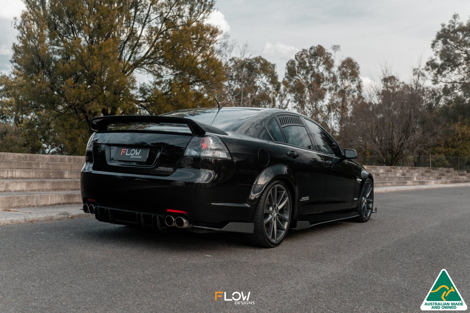 VE Commodore Sedan Rear Window Vents (Pair)