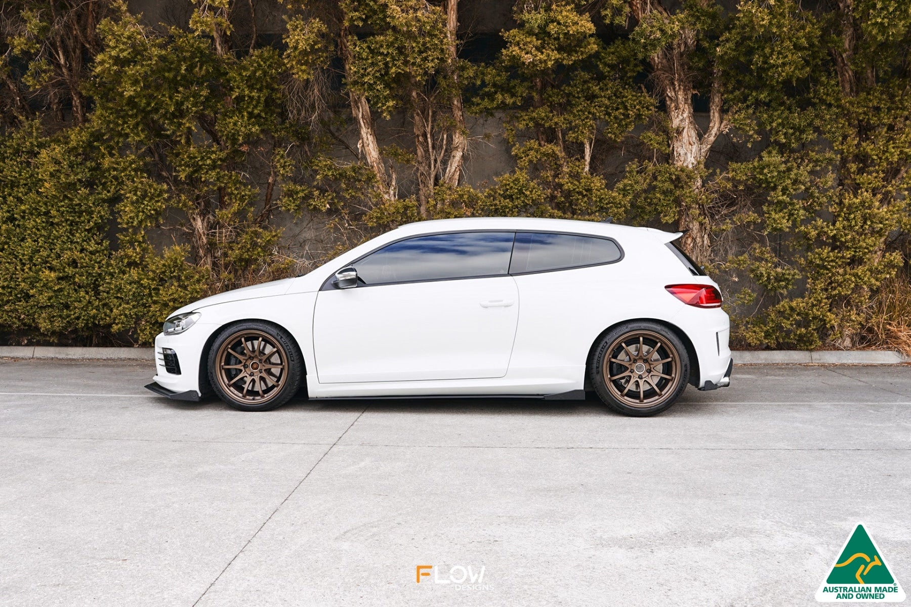 Scirocco R FL V3 Side Skirt Splitters (Pair)