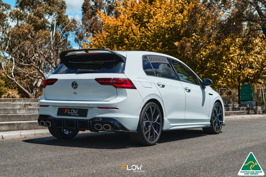 Golf 8 R Diffuser Buy VW MK8 Golf R Flow-Lock Rear Diffuser Online | Flow Designs Australia