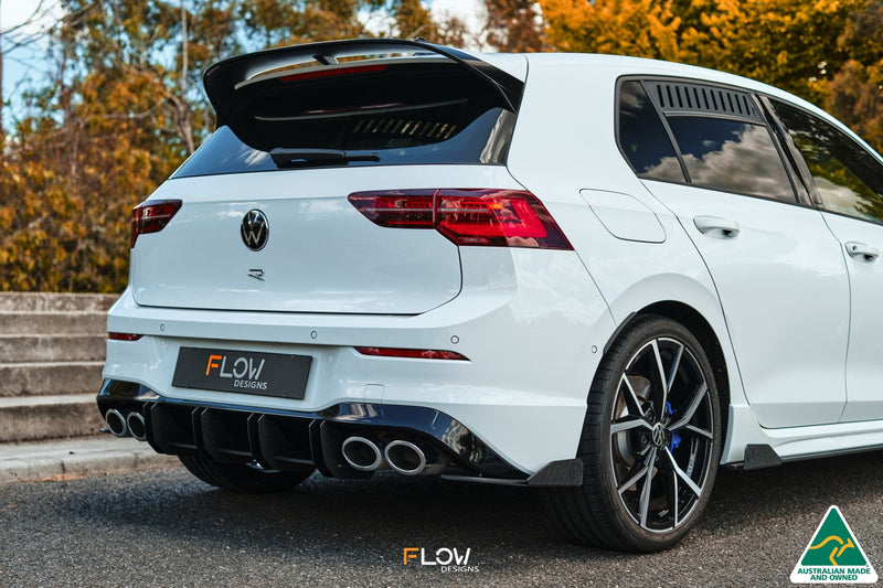 Buy VW MK8 Golf R Flow-Lock Rear Diffuser Online | Flow Designs Australia