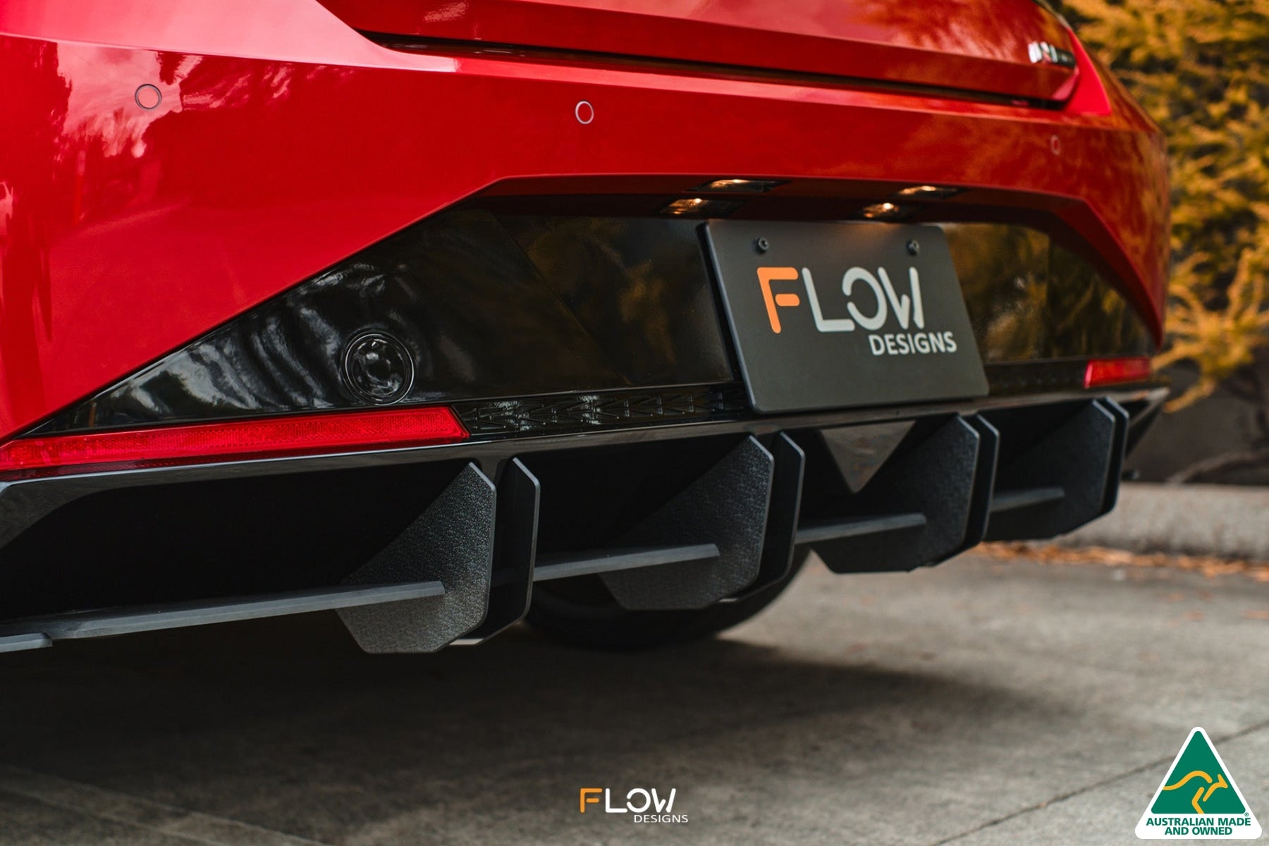 CN7 Elantra N Line Sedan 2020 Flow-Lock Rear Diffuser