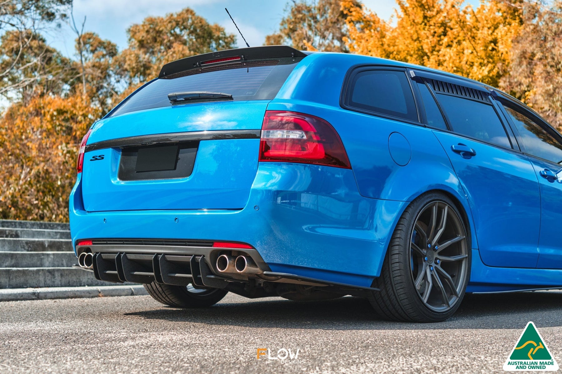 VF Commodore S1 Wagon Flow-Lock Rear Diffuser