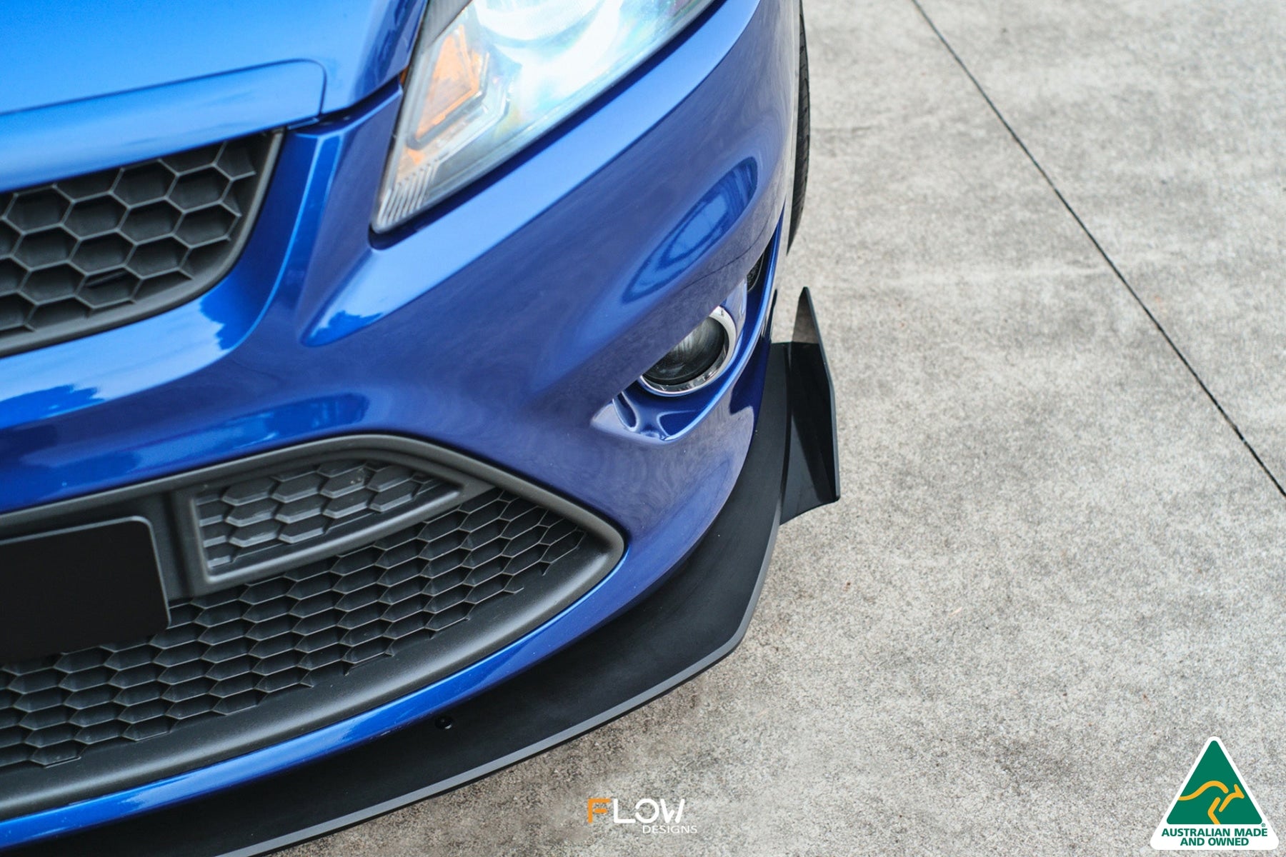 XR5 Focus Turbo Front Lip Splitter Winglets (Pair)