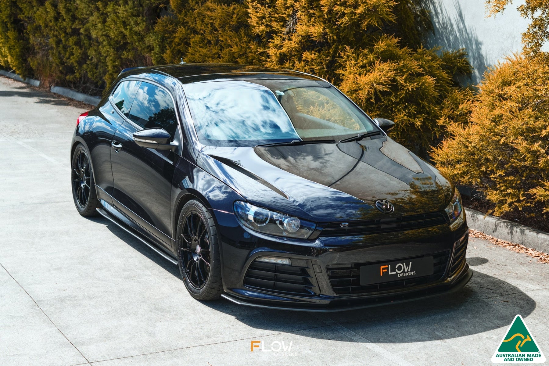 Scirocco R PFL V3 Front Lip Splitter