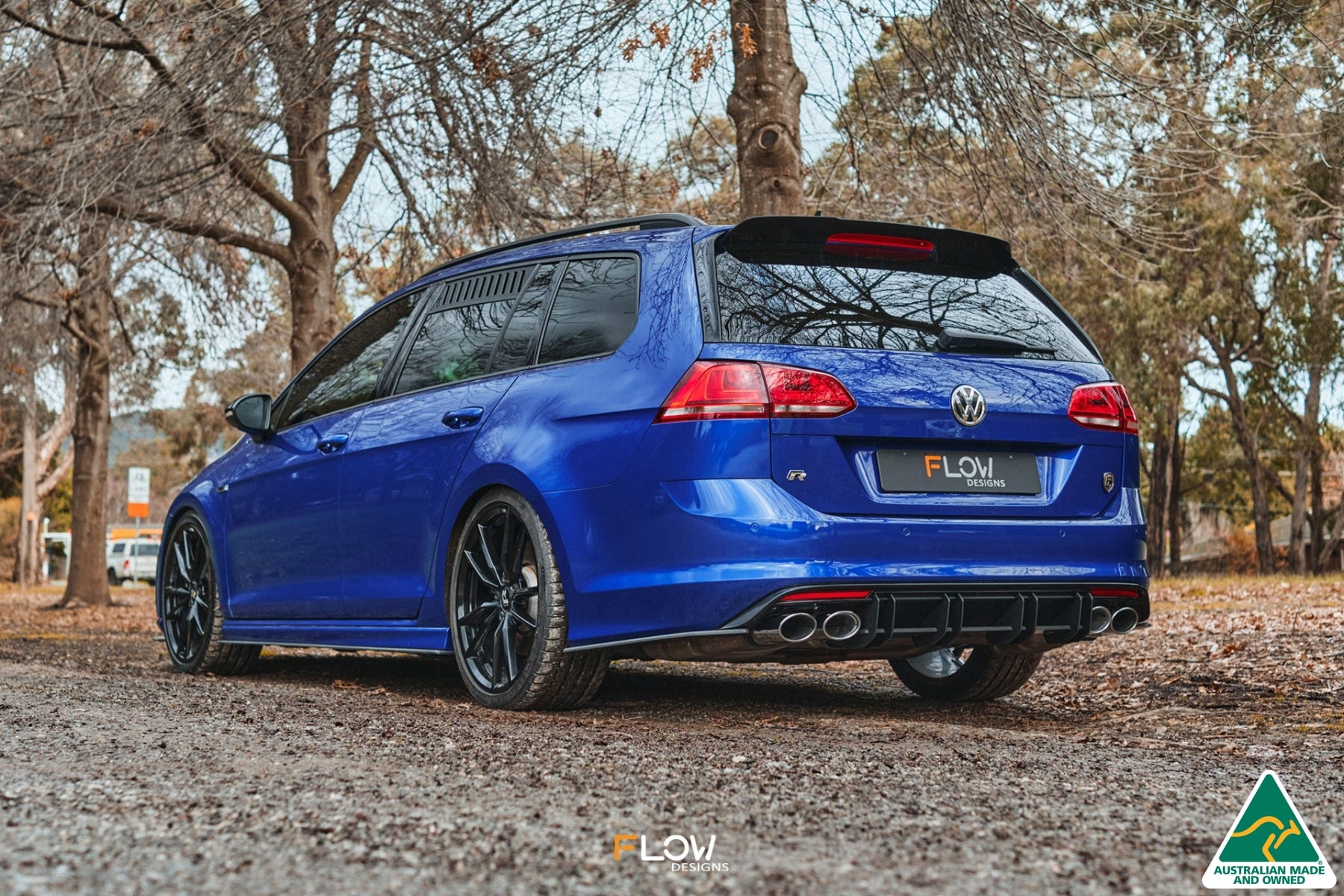 MK7 Golf R Wagon Flow-Lock Rear Diffuser