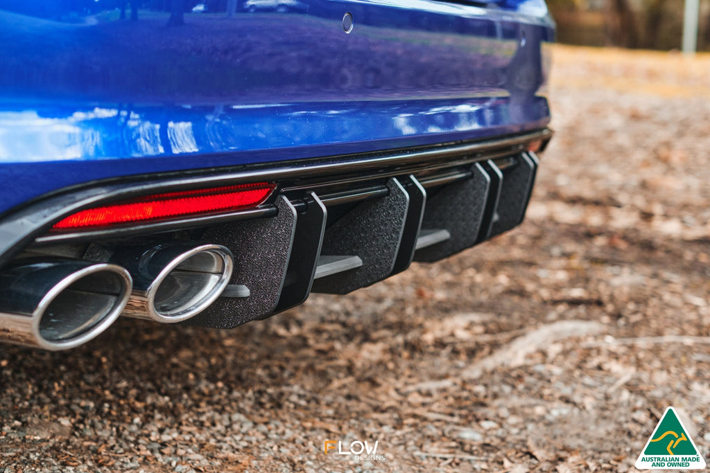 Buy Volkswagen MK7 Golf R Wagon Flow-Lock Rear Diffusers Online | Flow ...