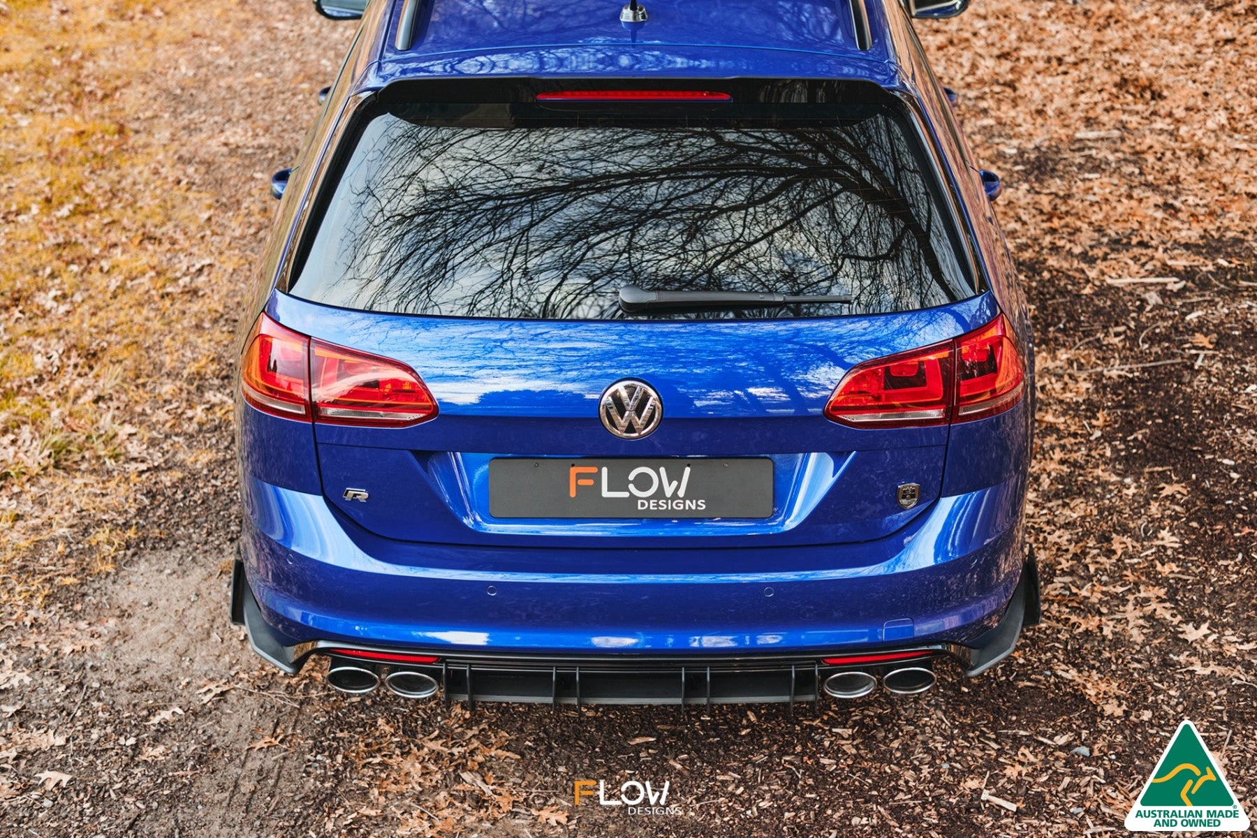 MK7 Golf R Wagon Flow-Lock Rear Diffuser