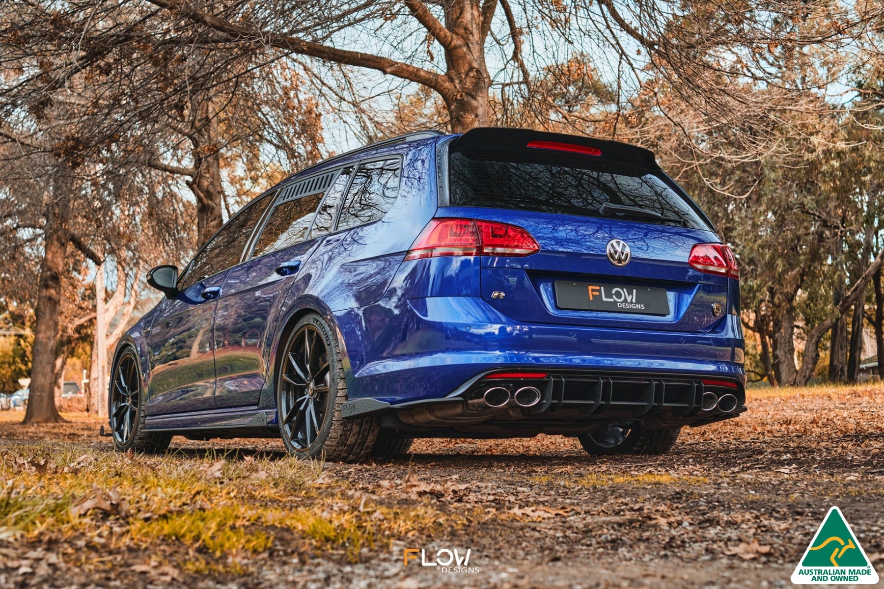 MK7 Golf R Wagon Rear Spoiler Extension