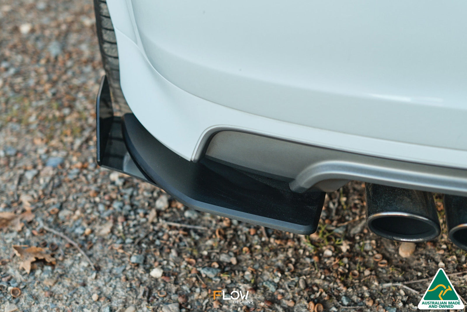 Buy Audi S3 8P Hatch (PFL) Rear Spats V3 Online | Flow Designs Australia