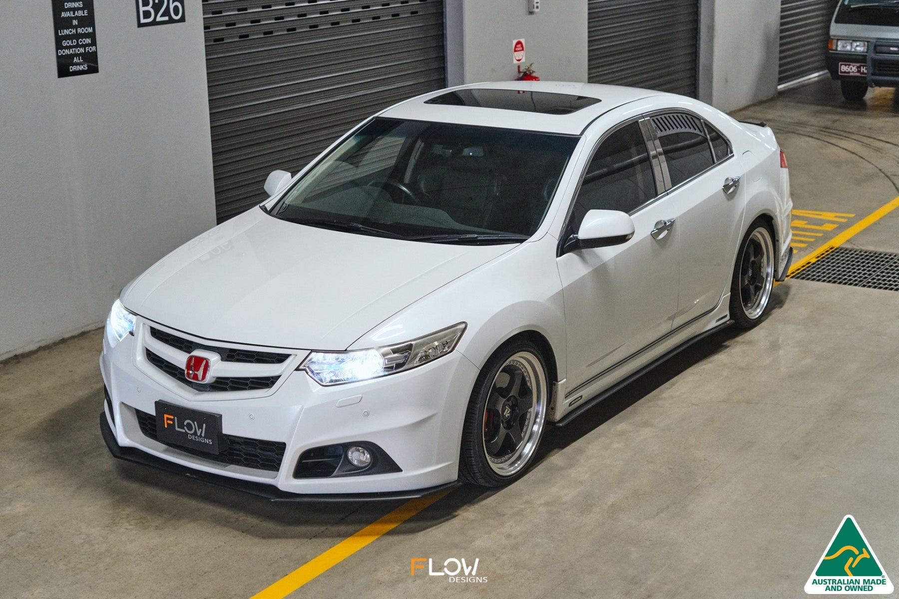 CU2 Accord Euro Front Lip Splitter - Modulo