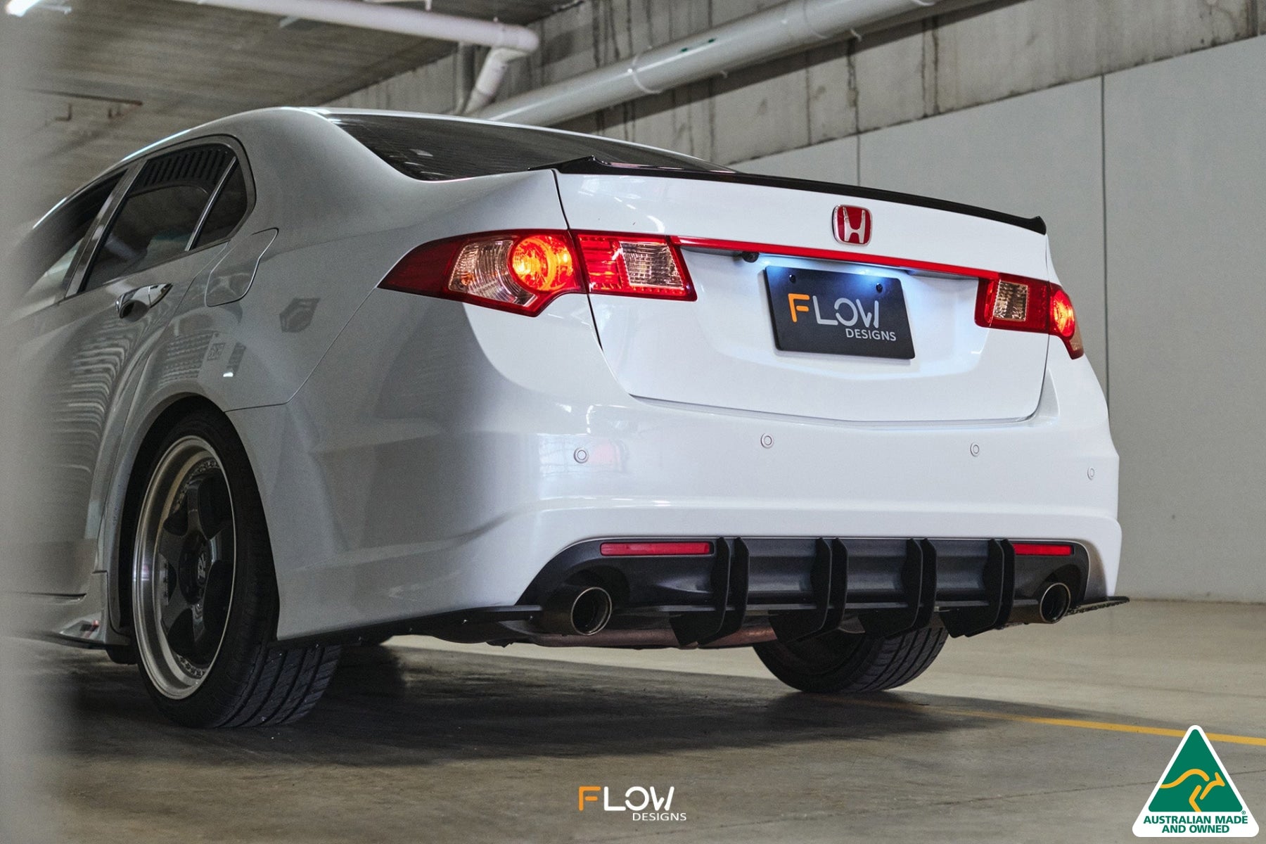 CU2 Accord Euro Flow-Lock Rear Diffuser - Modulo