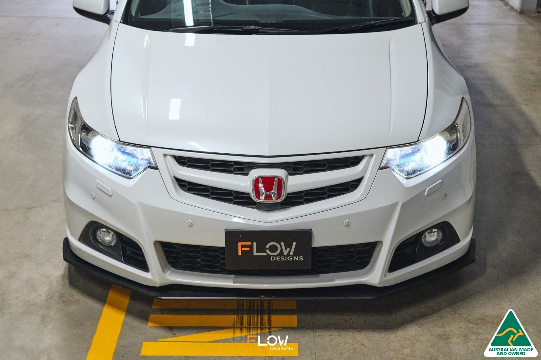 CU2 Accord Euro Front Lip Splitter - Modulo