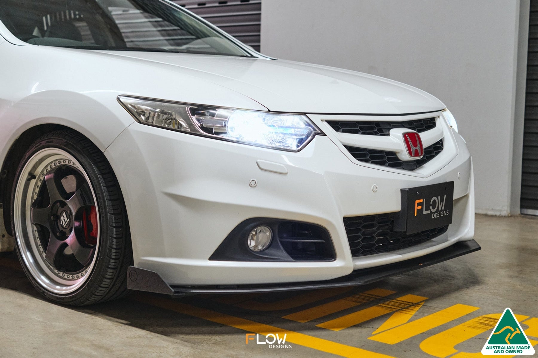 CU2 Accord Euro Front Lip Splitter Winglets - Modulo (Pair)