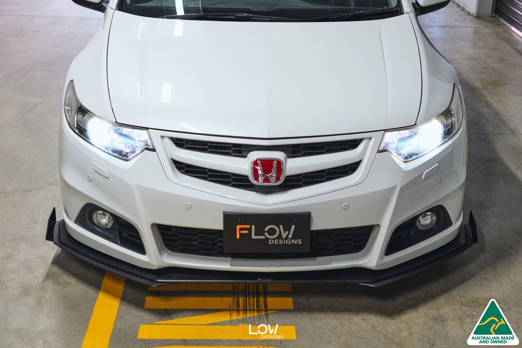 CU2 Accord Euro Front Lip Splitter - Modulo