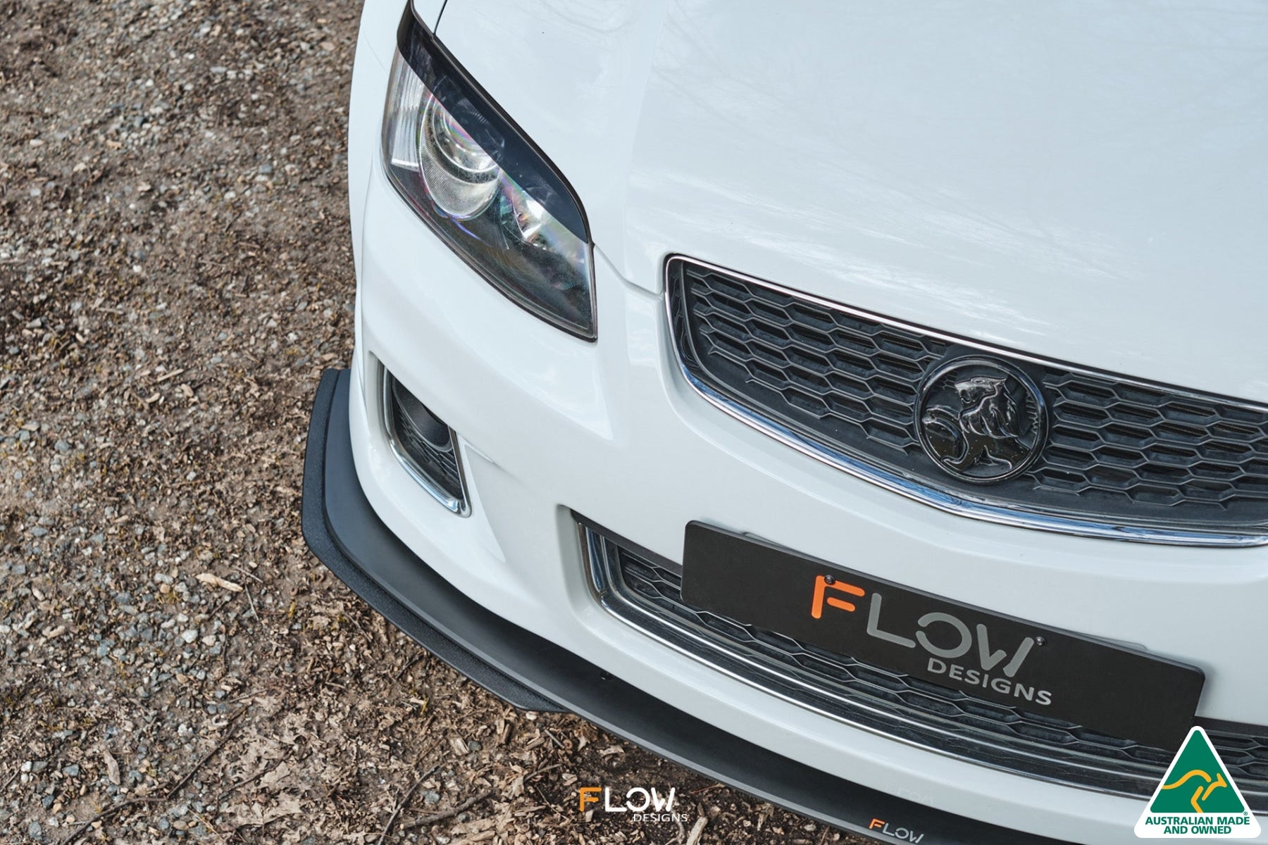 VE Commodore S2 Sedan Front Lip Splitter Extensions (Pair)