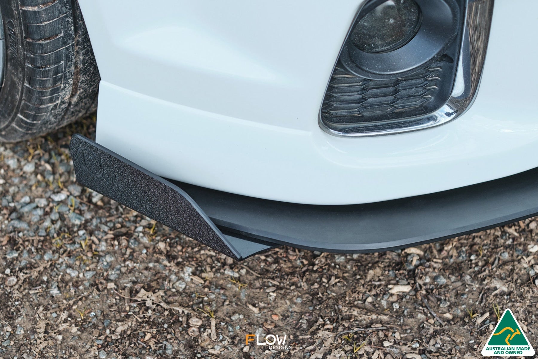 VE Commodore S2 Sedan Front Lip Splitter Winglets (Pair)