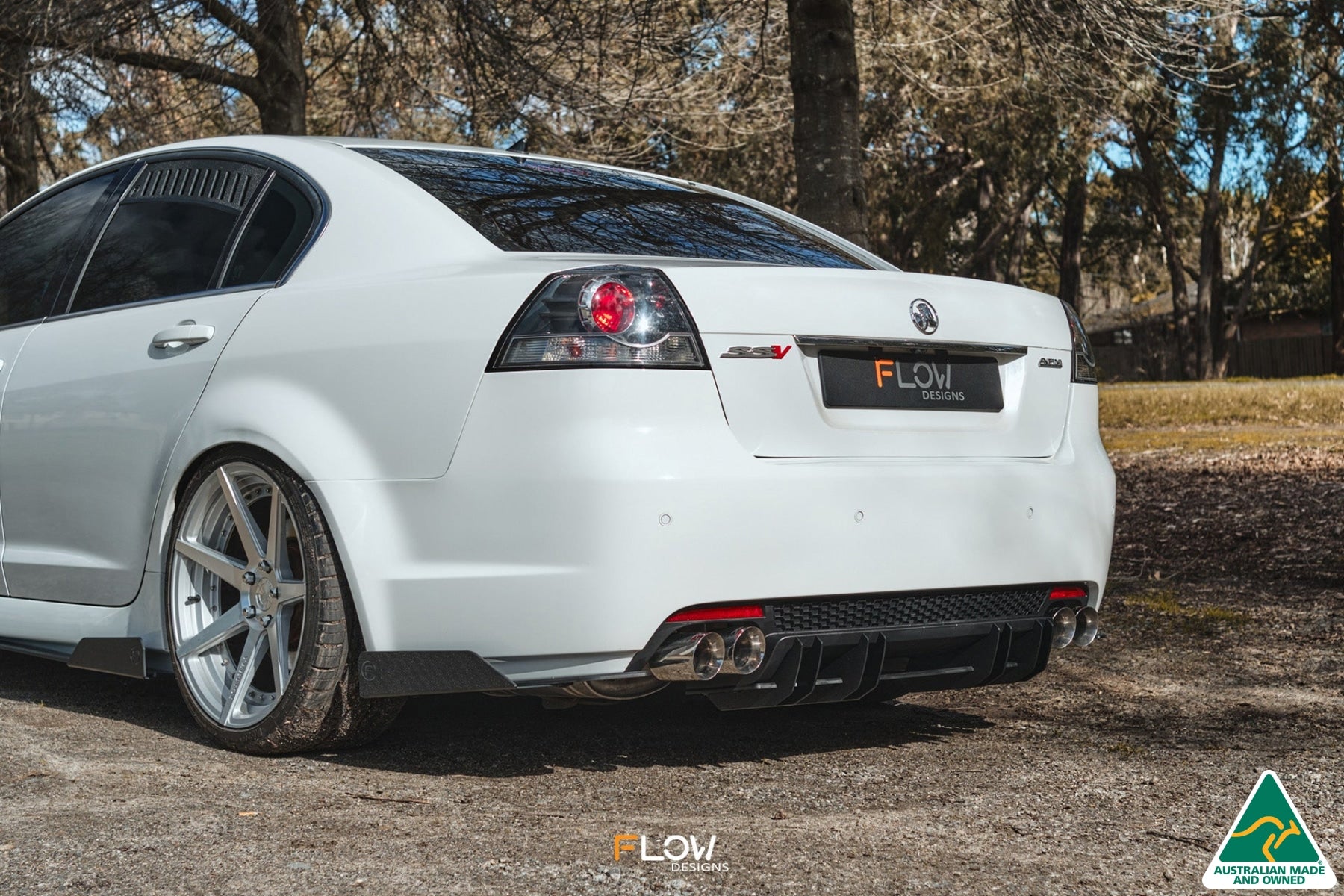 VE Commodore S2 Sedan Rear Spat Winglets (Pair)