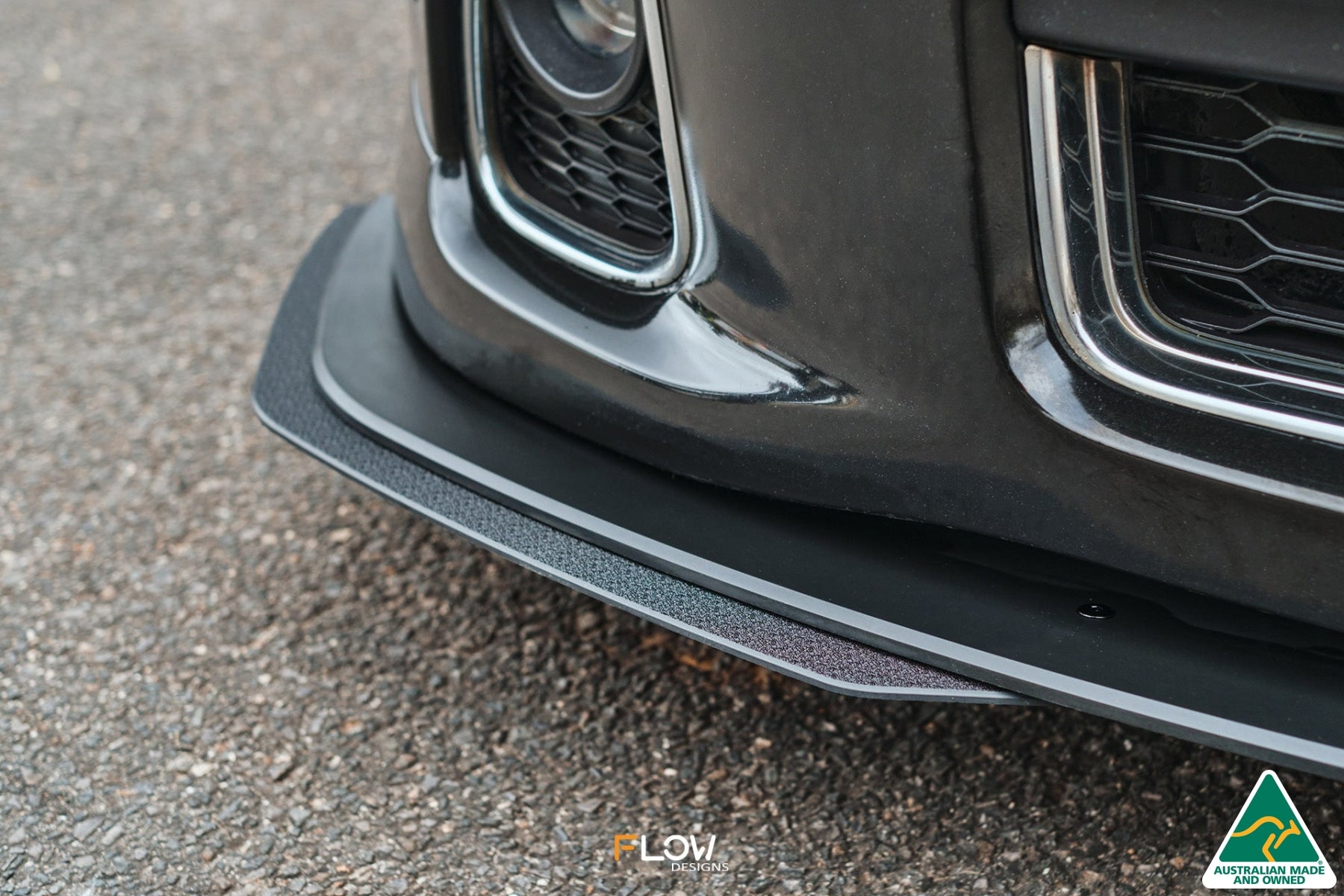 VE Commodore S2 Wagon Front Lip Splitter Extensions (Pair)