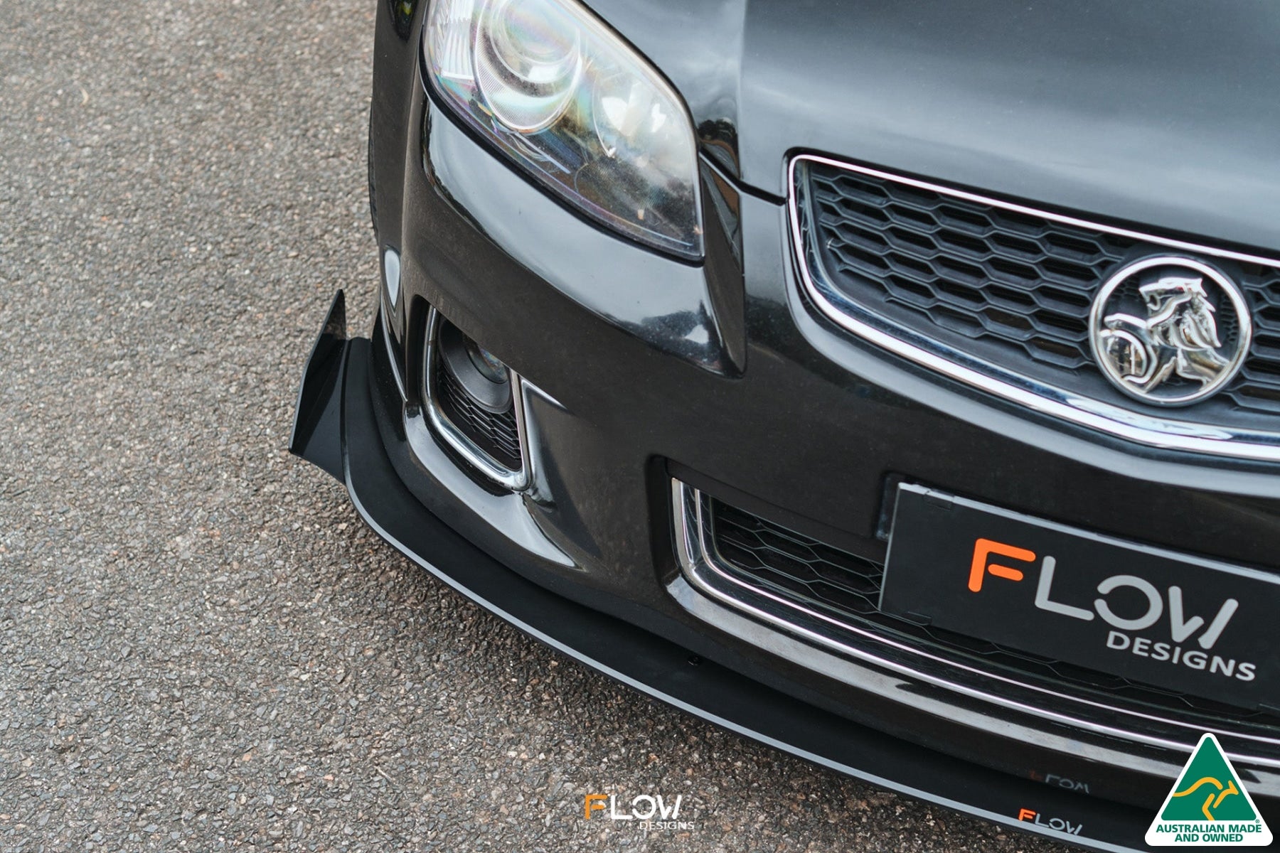 VE Commodore S2 Wagon Front Lip Splitter Winglets (Pair)