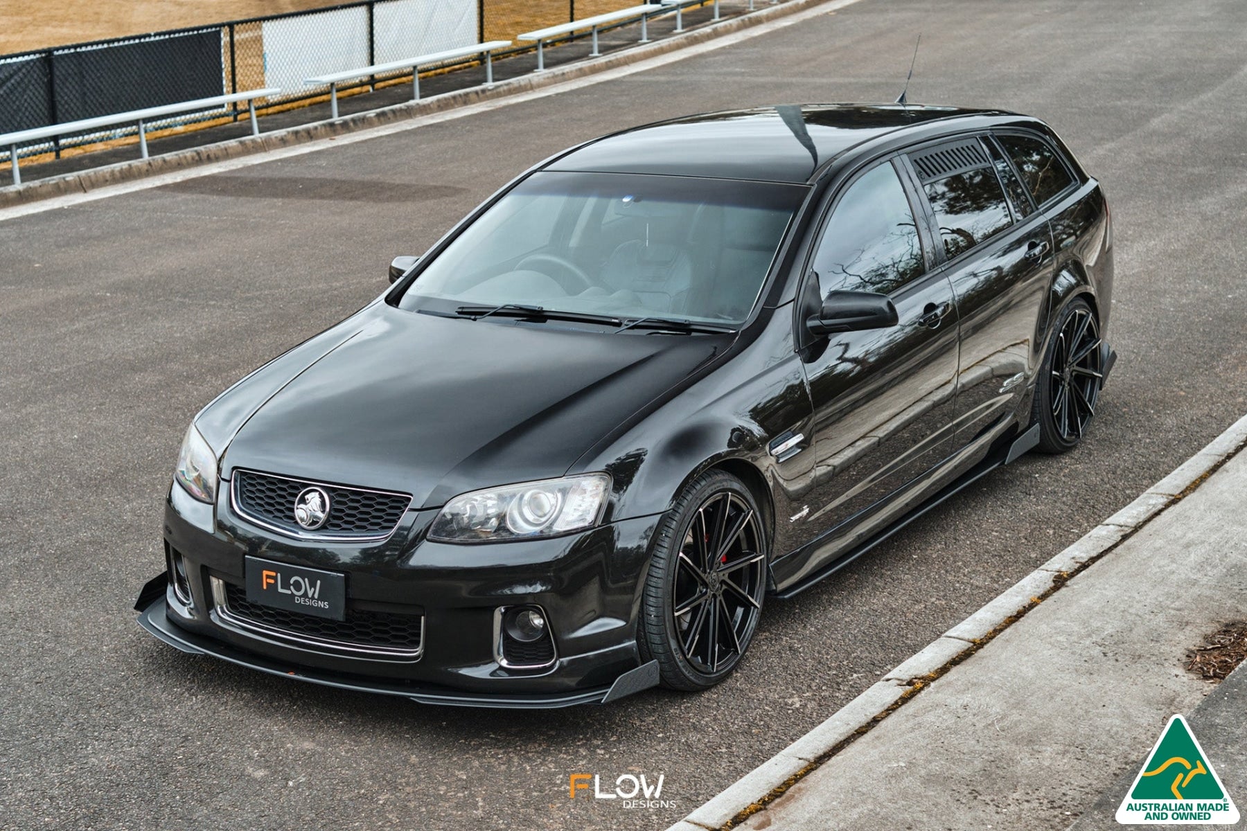 VE Commodore S2 Wagon Front Lip Splitter Winglets (Pair)