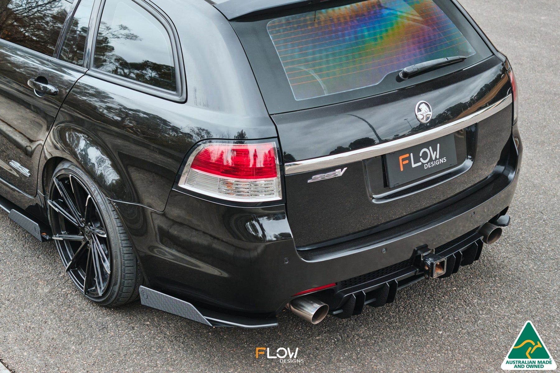 VE Commodore S2 Wagon Rear Spat Winglets (Pair)